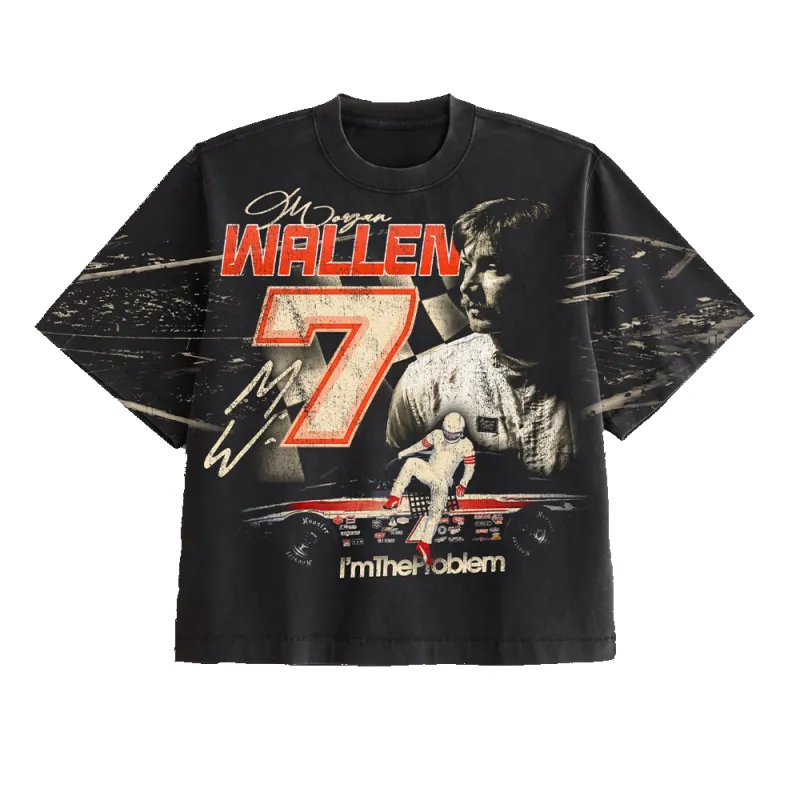 Stock Car T-Shirt sold by Morgan Wallen