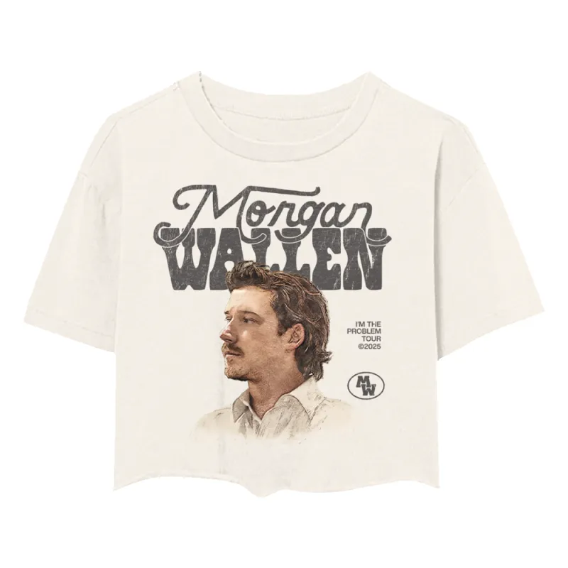 I’m The Problem Tour Cropped T-Shirt sold by Morgan Wallen