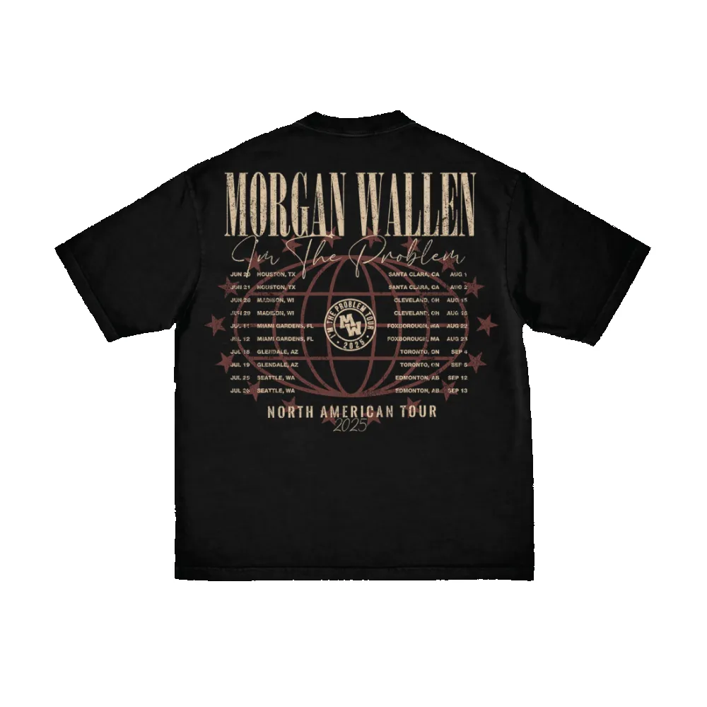 I’m The Problem Dateback Tour T-Shirt sold by Morgan Wallen product image thumbnail 2