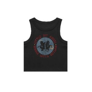 Whole Lotta Outlaw Black Tank Top sold by Morgan Wallen