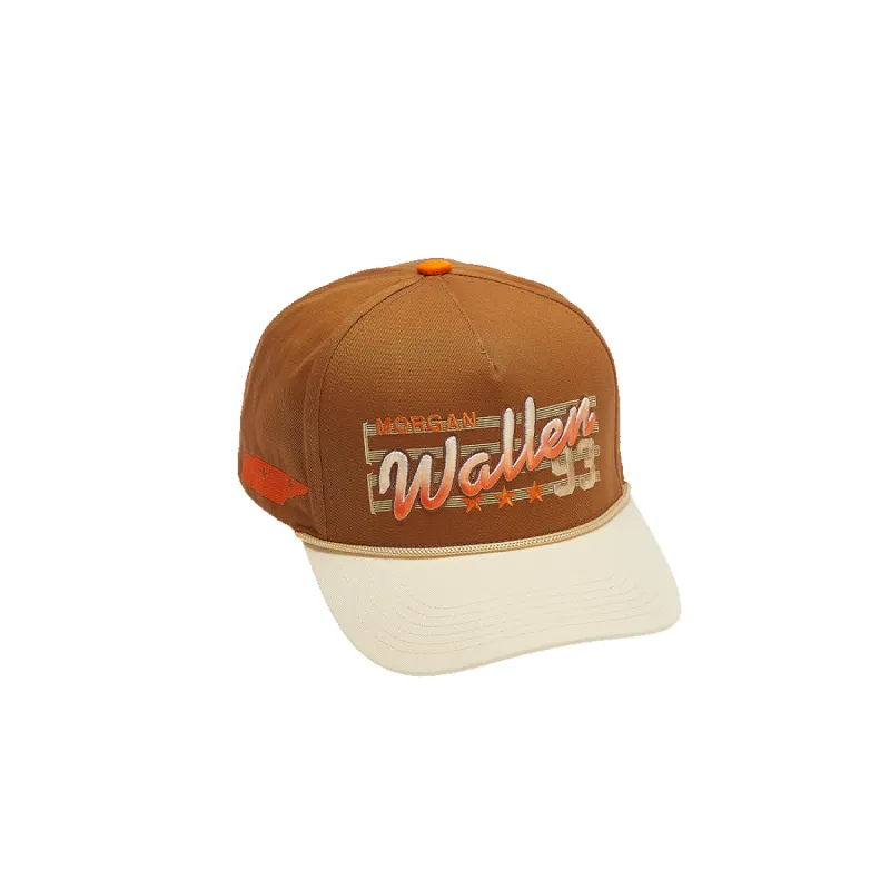 Morgan Wallen 93 Brown Baseball Hat sold by Morgan Wallen