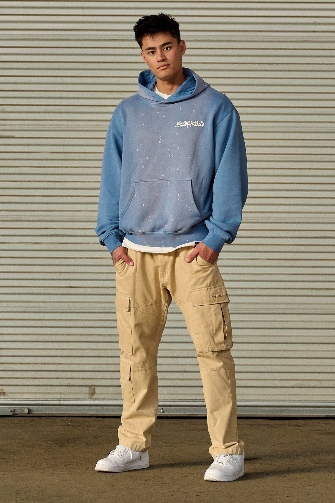 5081 - Graffiti hoodies sold by YoungLA product image thumbnail 5