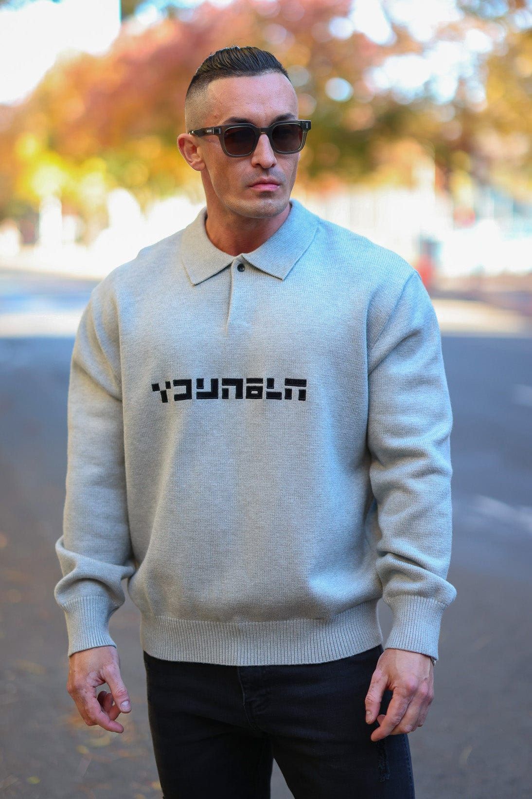 508 - Knitted Polo Longsleeves sold by YoungLA product image thumbnail 5