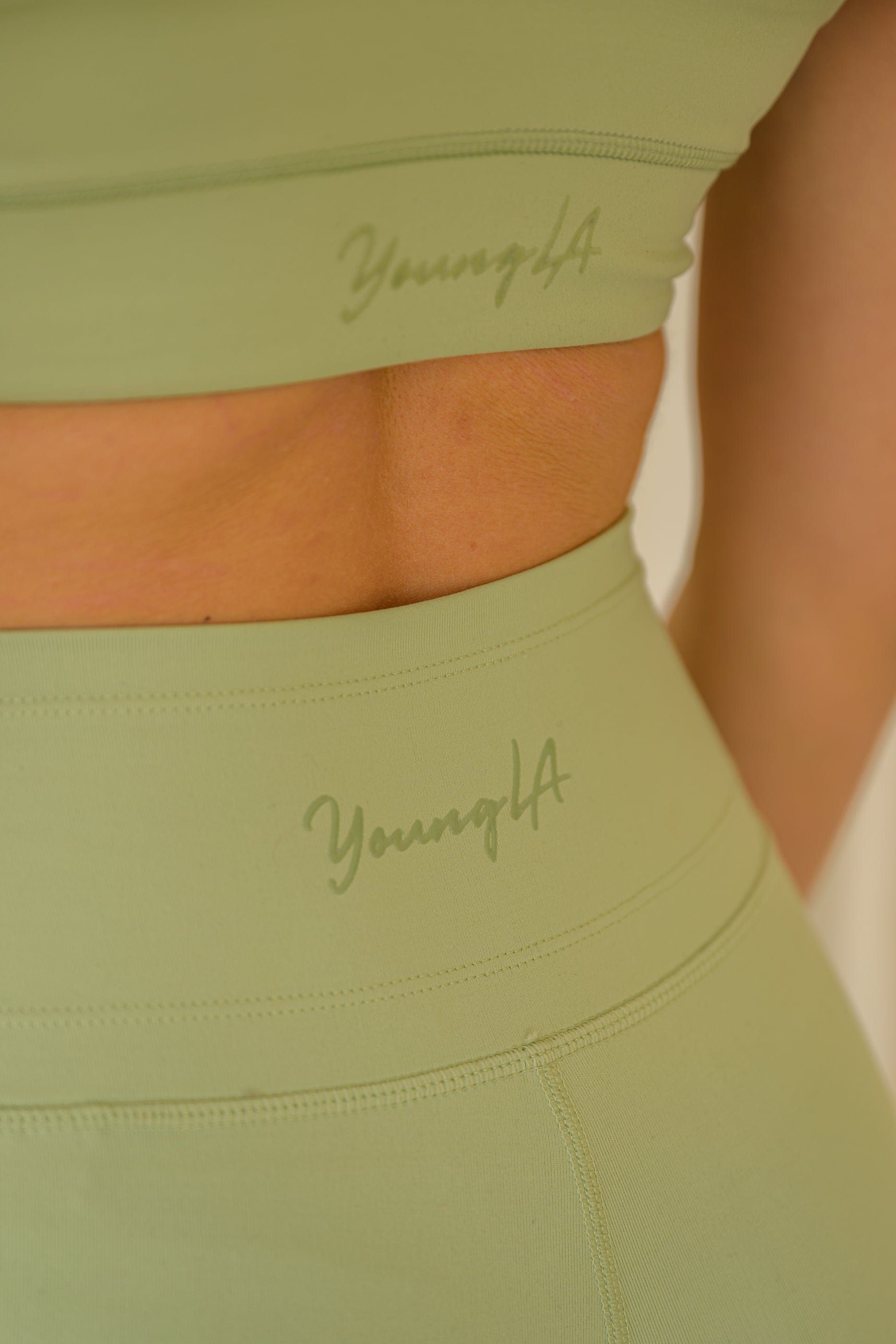 W213 - Asana Flare Leggings sold by YoungLA product image thumbnail 5