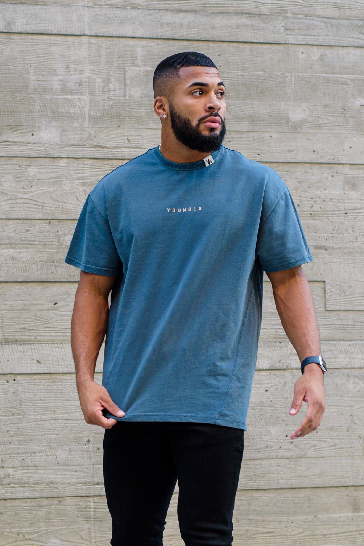 413 Oversized Bloc Shirts sold by YoungLA product image thumbnail 5