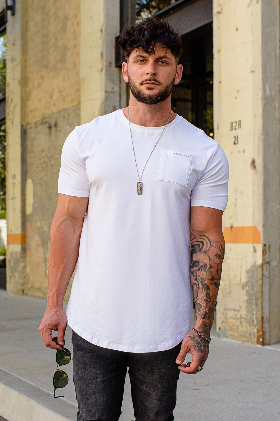 406 Perfect Pocket Tee sold by YoungLA product image thumbnail 4