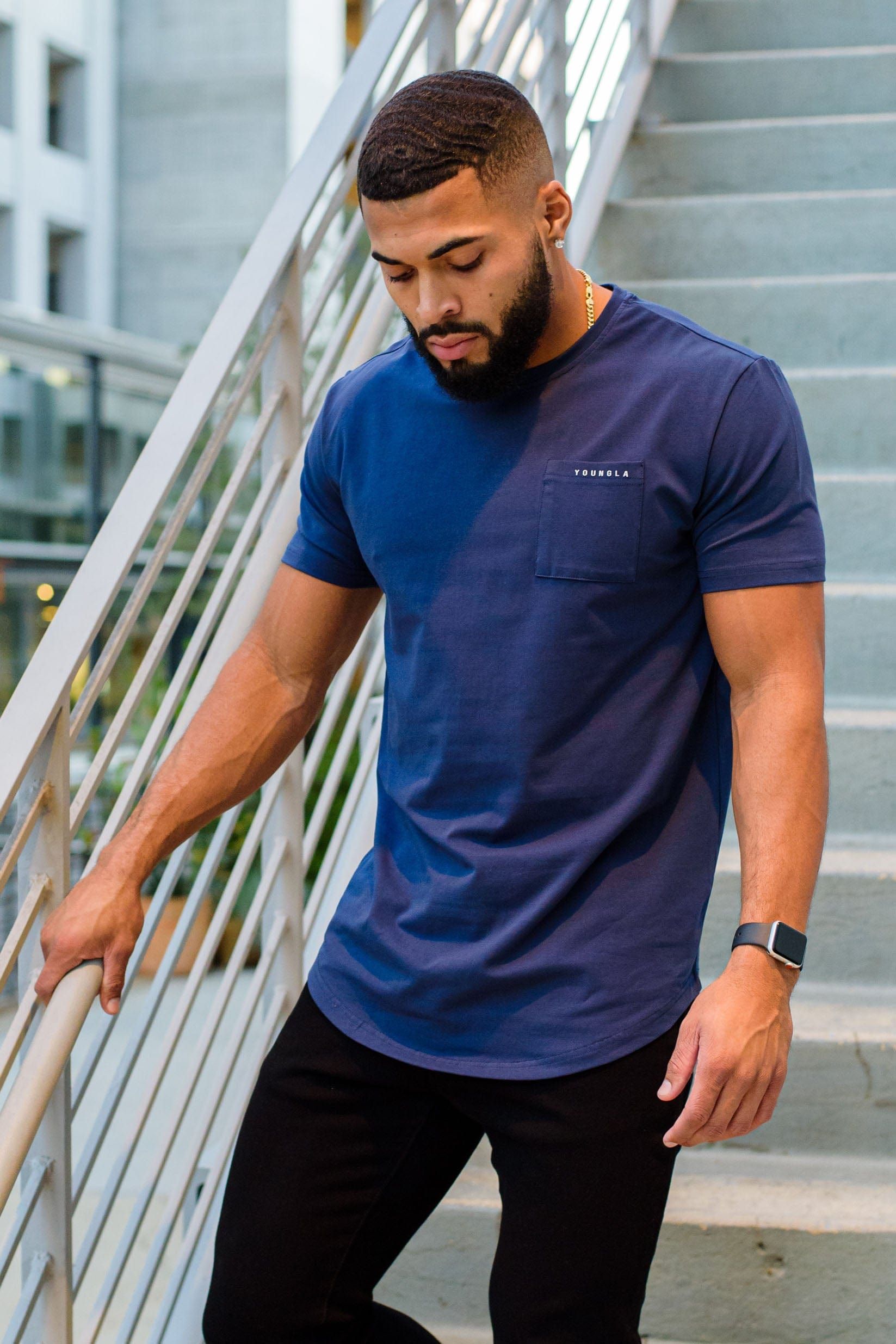 406 Perfect Pocket Tee sold by YoungLA product image thumbnail 3