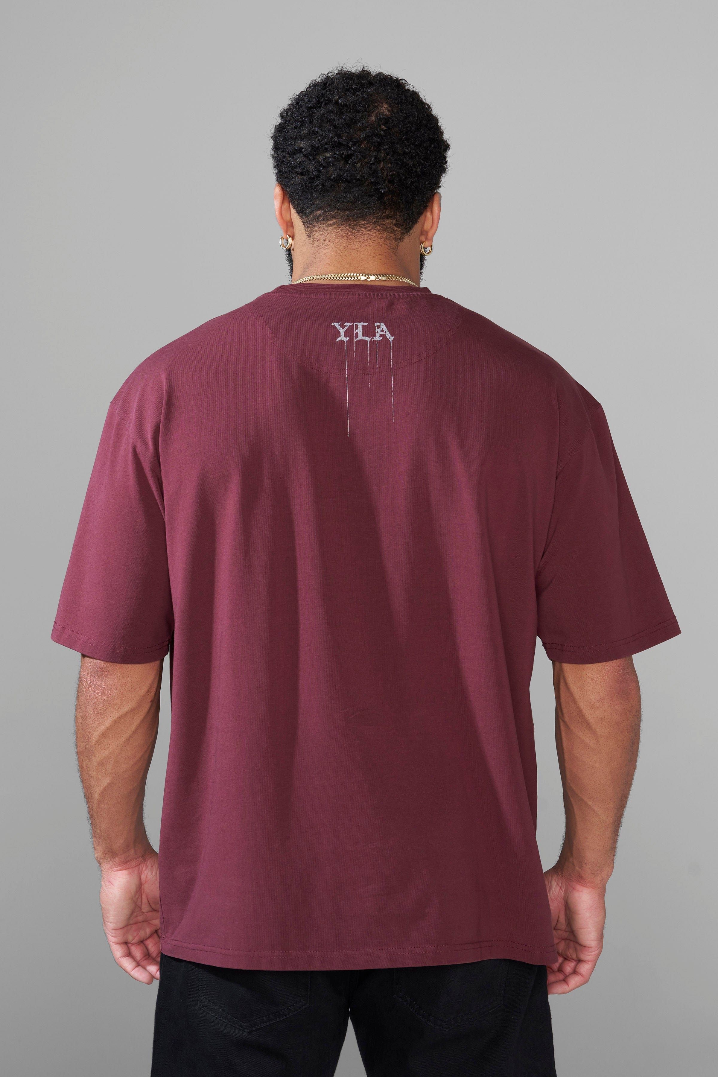 4116 - Floral Skull Tees sold by YoungLA product image thumbnail 5