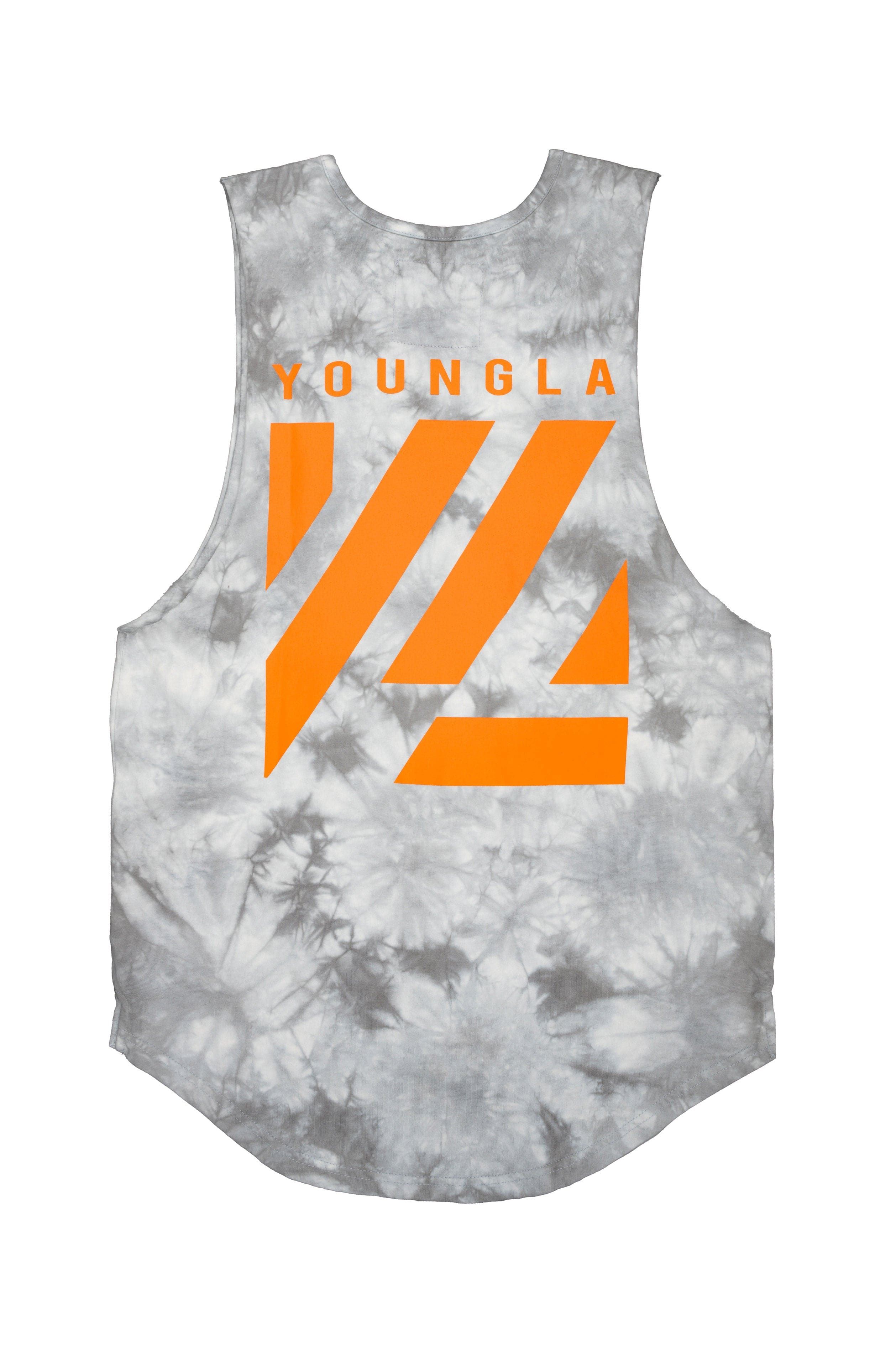 321 Tie Dye Bloc Cut Off Tanks sold by YoungLA product image thumbnail 2