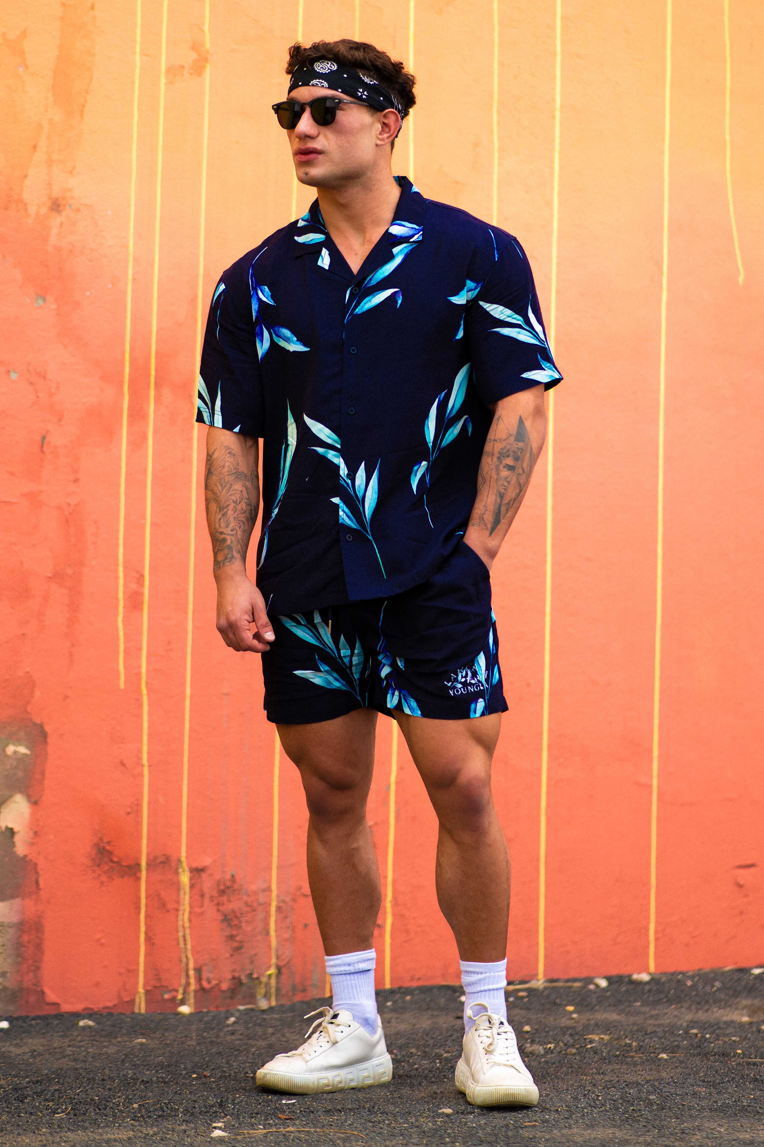 1038 - Lah Casa Shorts sold by YoungLA product image thumbnail 3