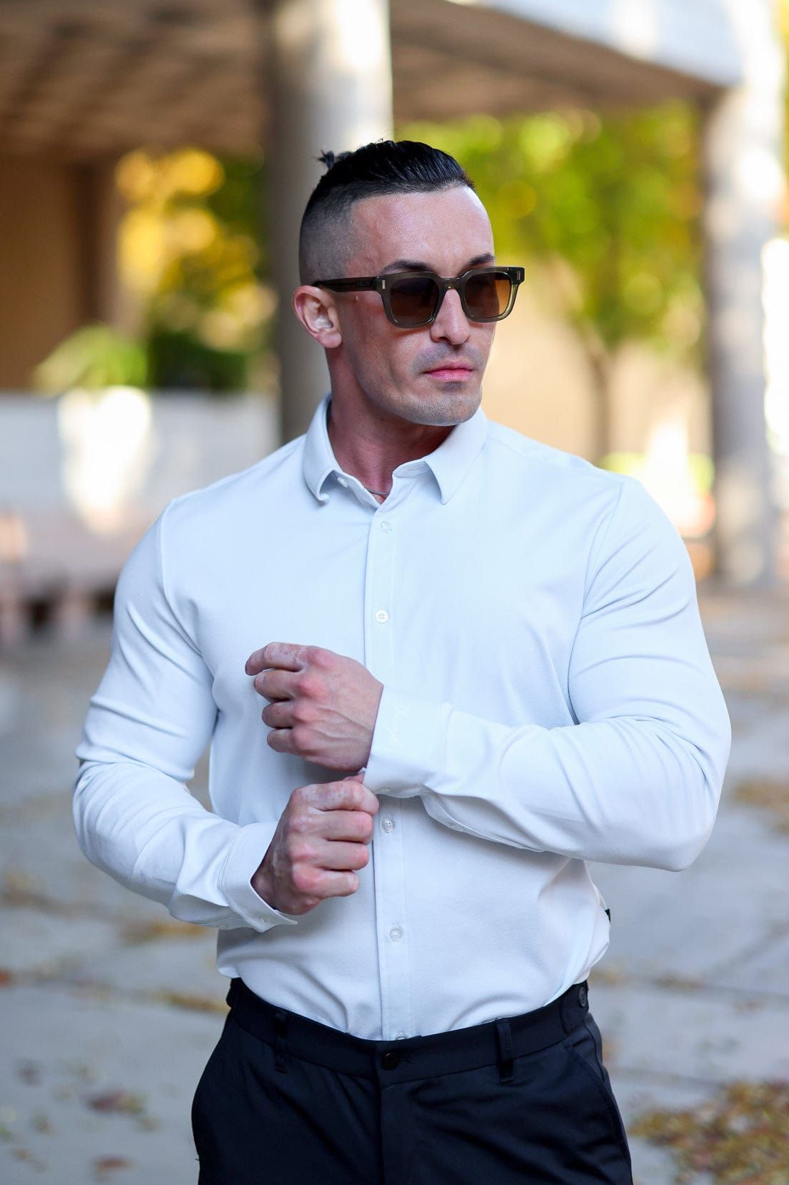 803 - Formal Dress Shirts sold by YoungLA product image thumbnail 3
