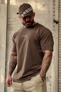 4059 - Fitted Metal Tee sold by YoungLA