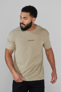 4059 - Fitted Metal Tee sold by YoungLA