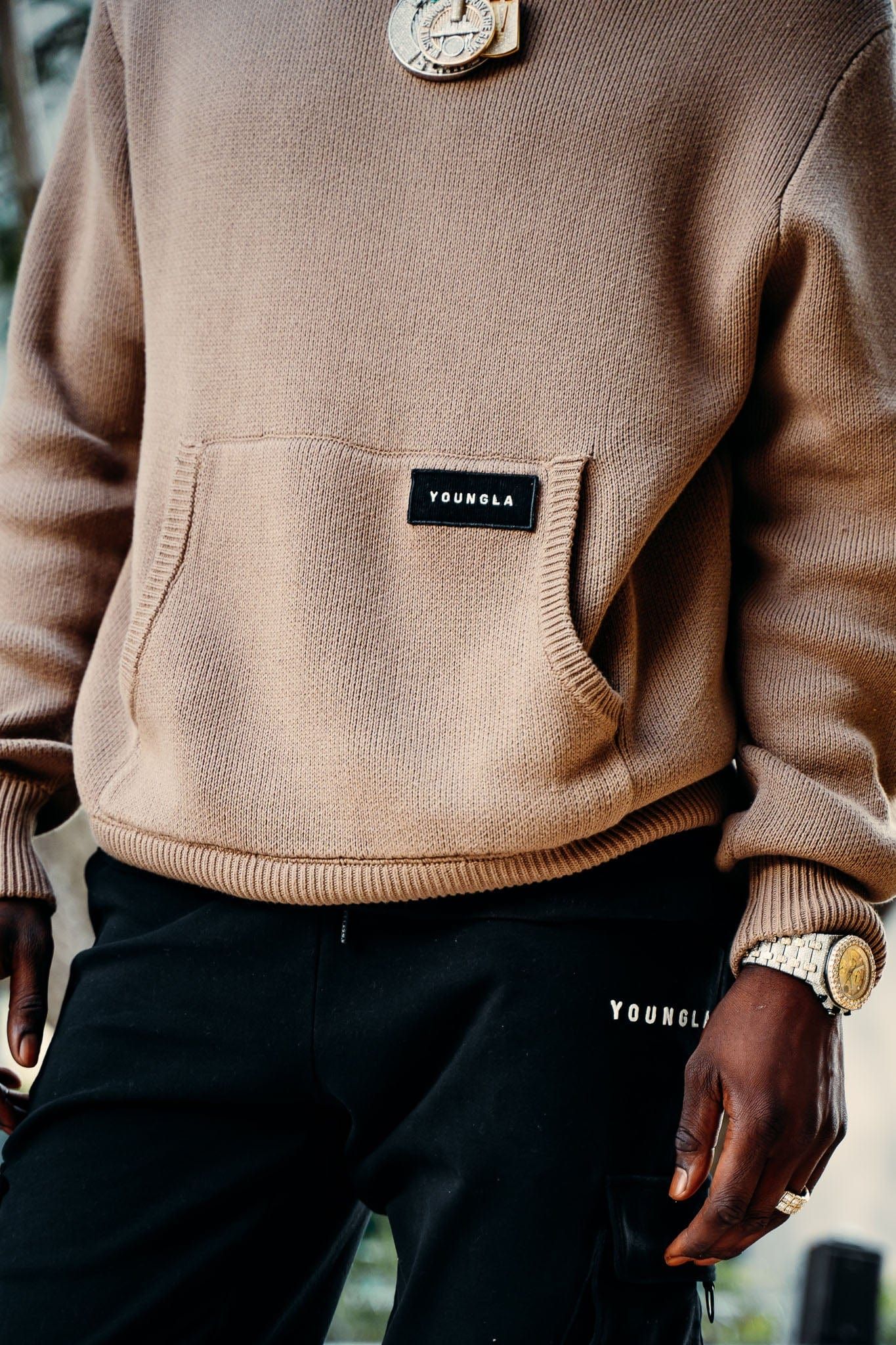 547 Mojave Knitted Hoodies sold by YoungLA product image thumbnail 5