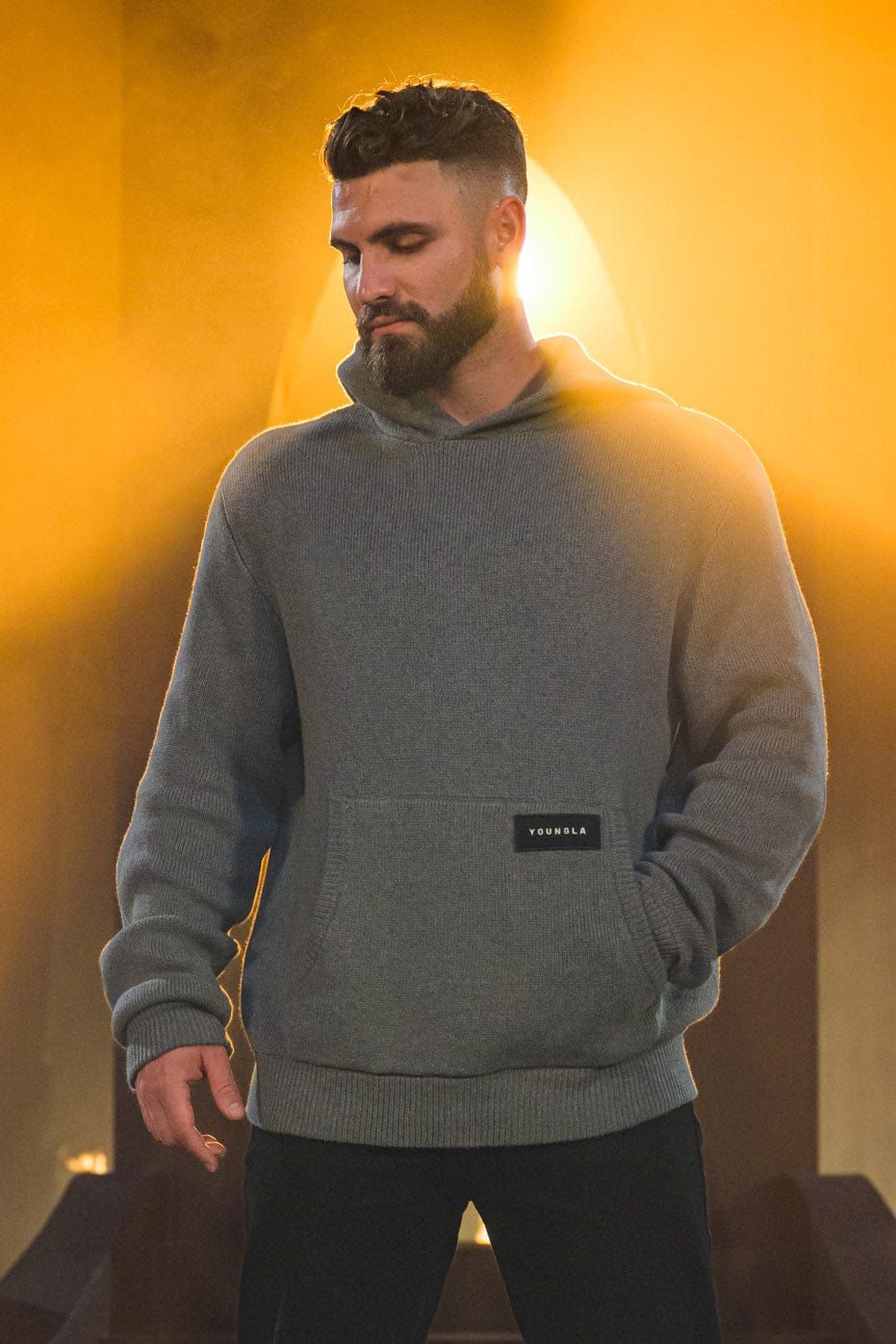 547 Mojave Knitted Hoodies sold by YoungLA product image thumbnail 2