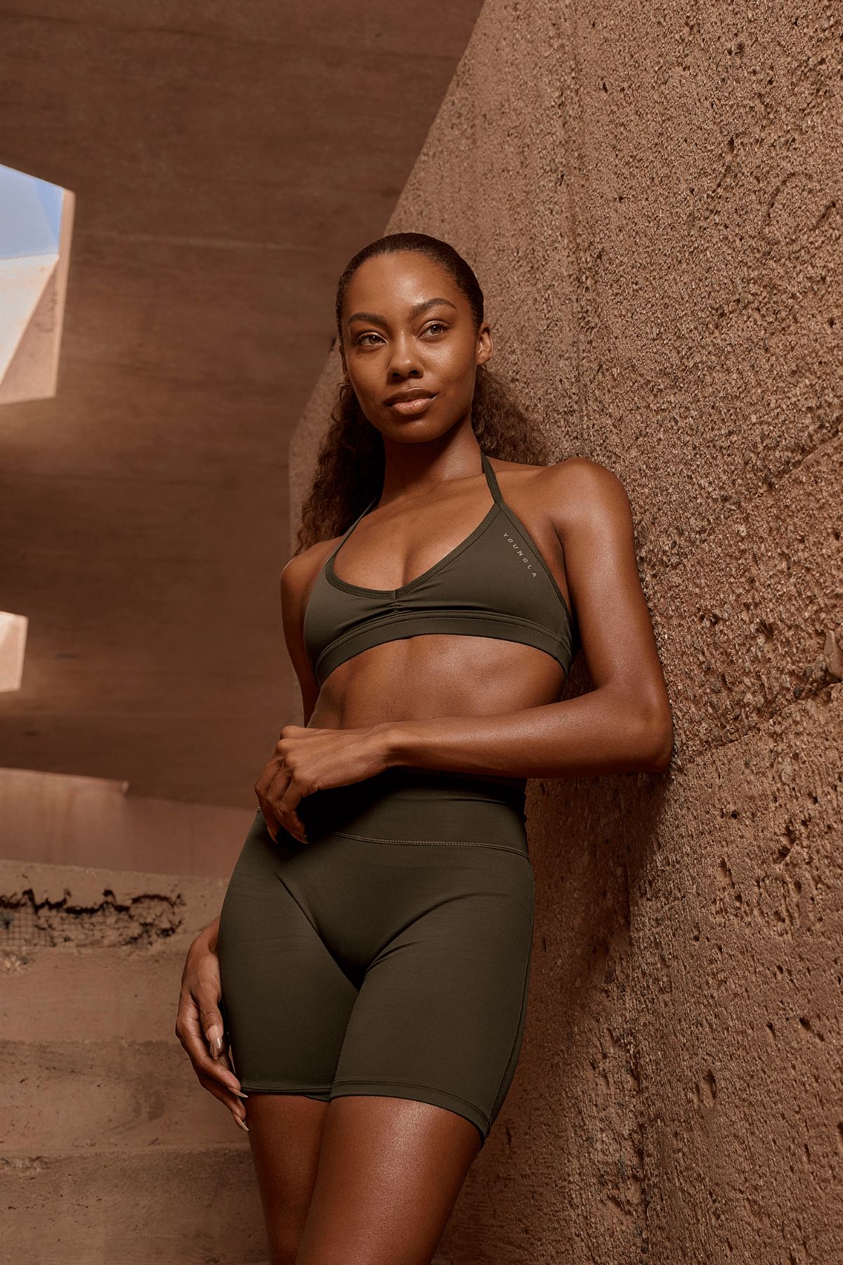 W335 - Urban V-neck bra sold by YoungLA product image thumbnail 3