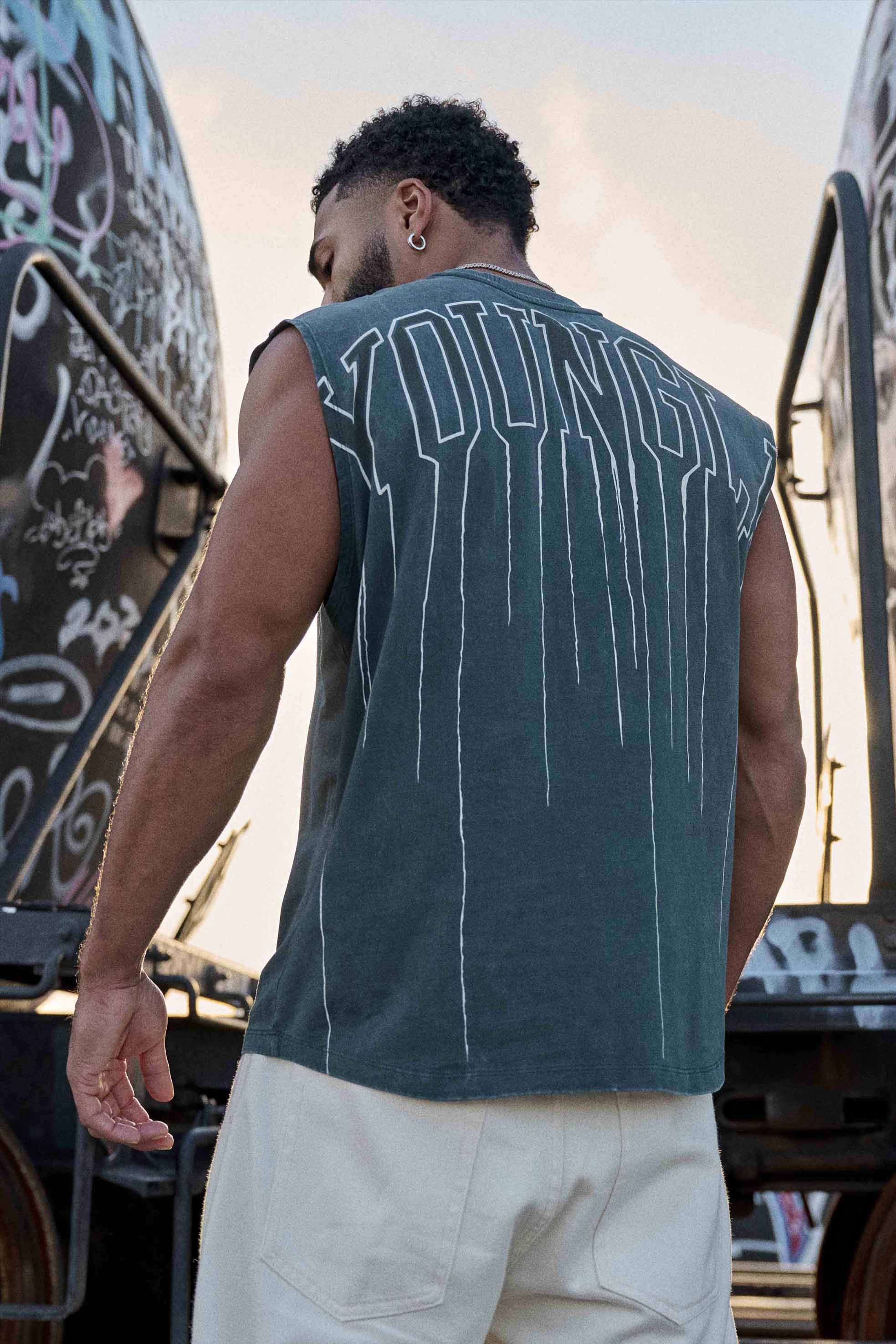 3031 - Drip Muscle Tanks sold by YoungLA product image thumbnail 2