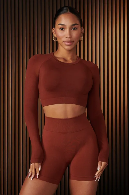 W430 - Curve Seamless Long Sleeve made by YoungLA