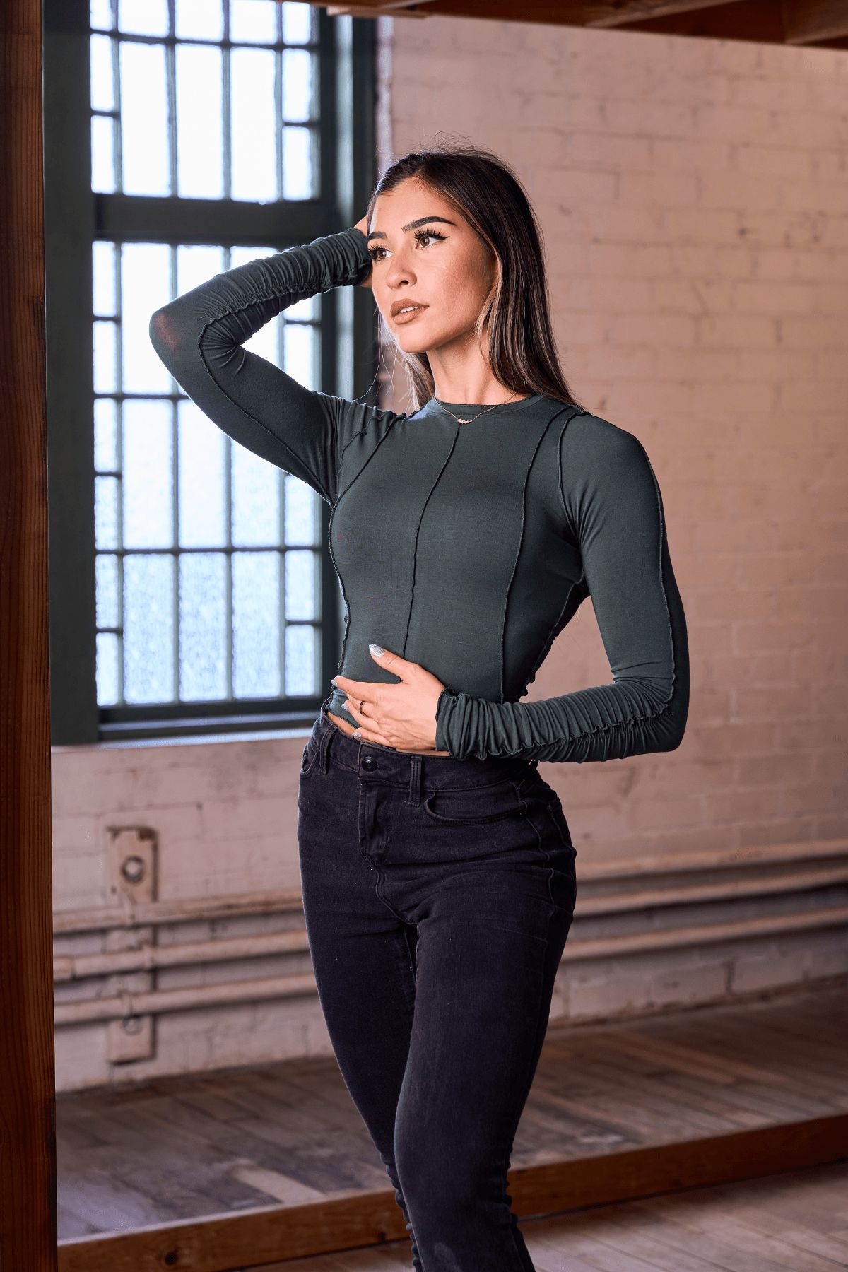 W409 - Wispy Top sold by YoungLA product image thumbnail 2