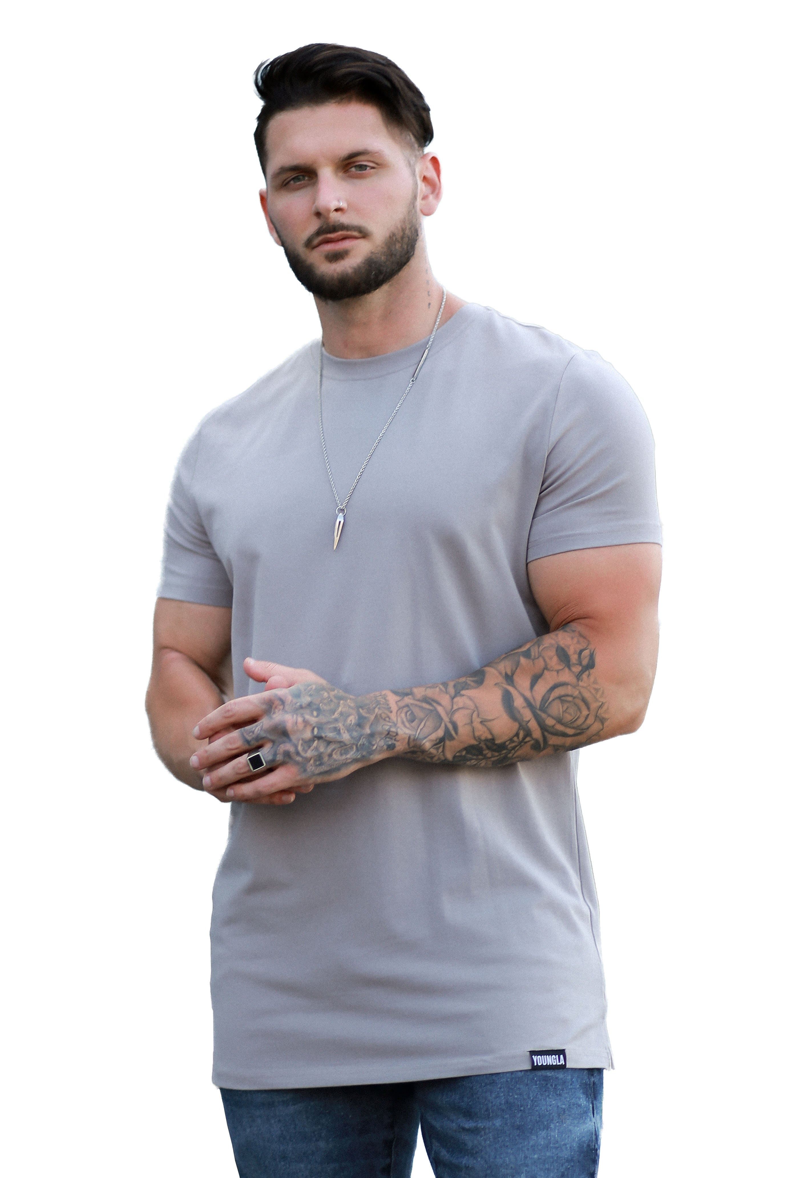 411 Perfect Tee - Straight Bottom sold by YoungLA product image thumbnail 5