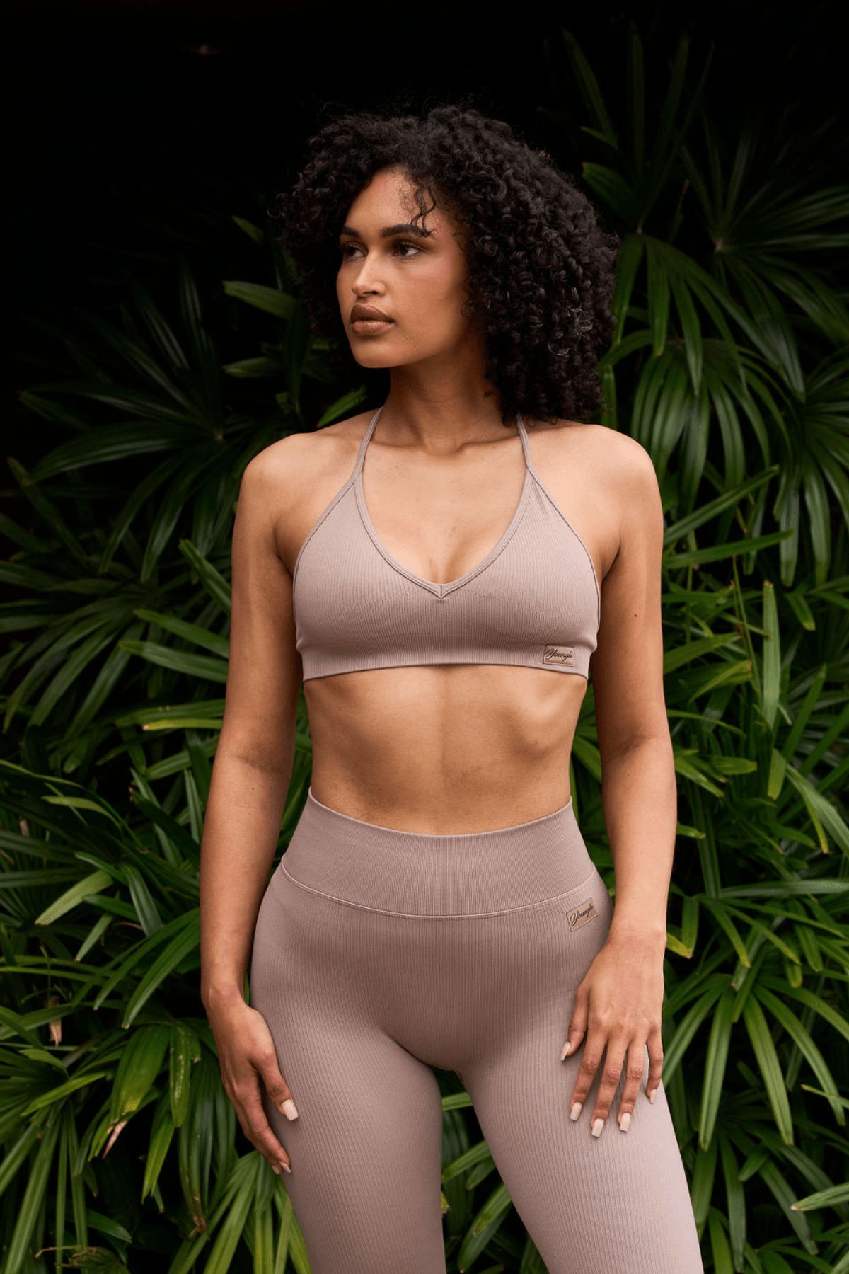 W343 Ribbed Seamless bra sold by YoungLA product image thumbnail 2