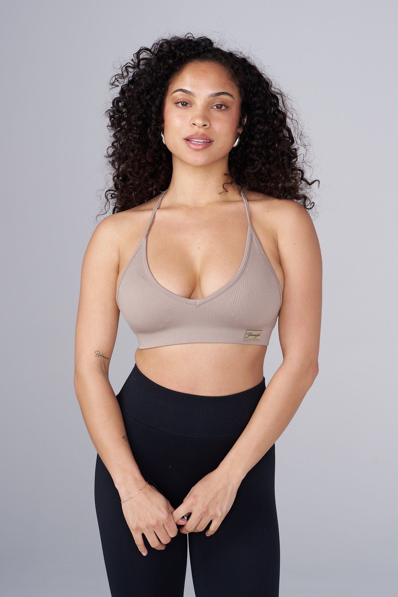W343 Ribbed Seamless bra sold by YoungLA product image thumbnail 5