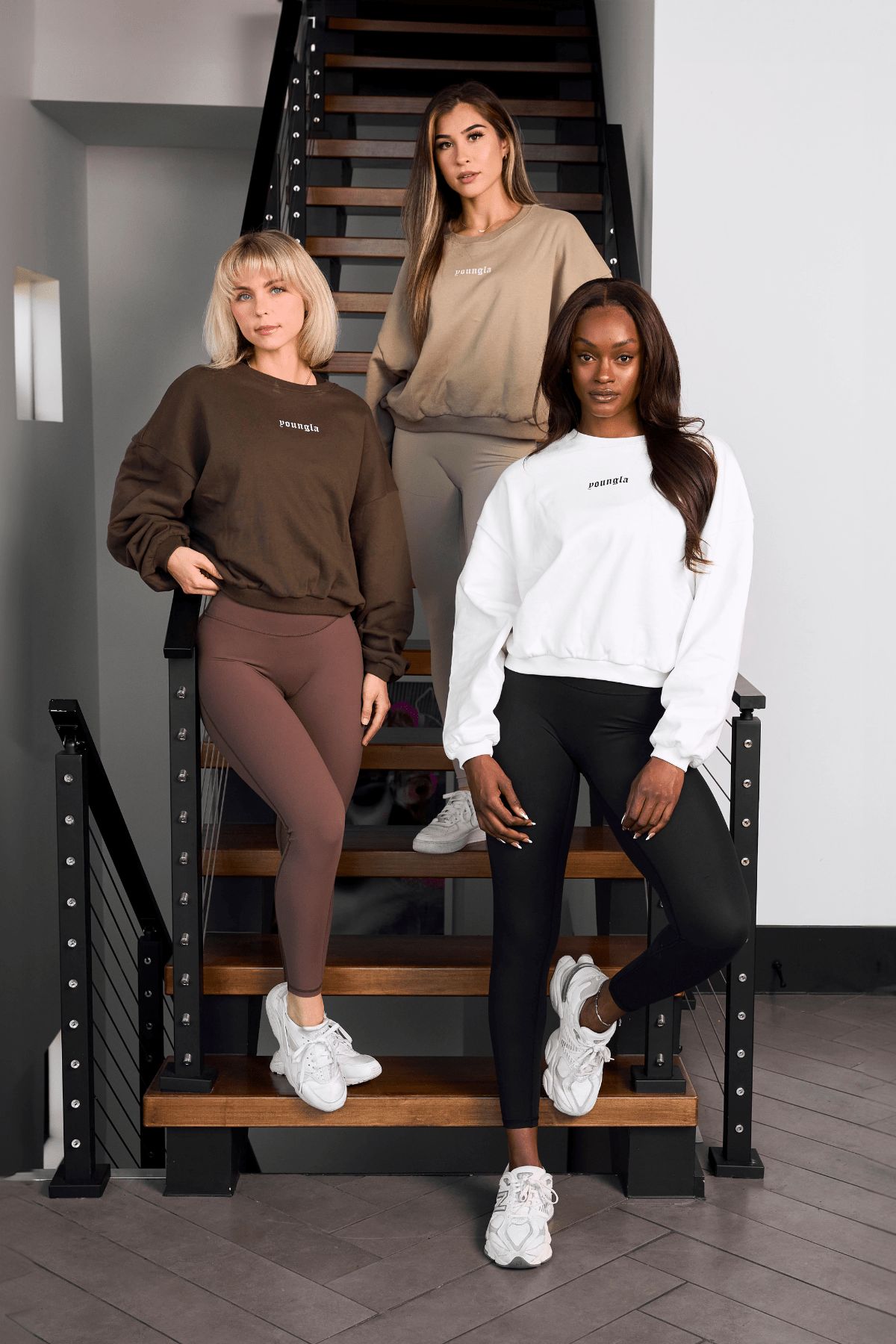 W513 - Willow Crewneck sold by YoungLA product image thumbnail 3
