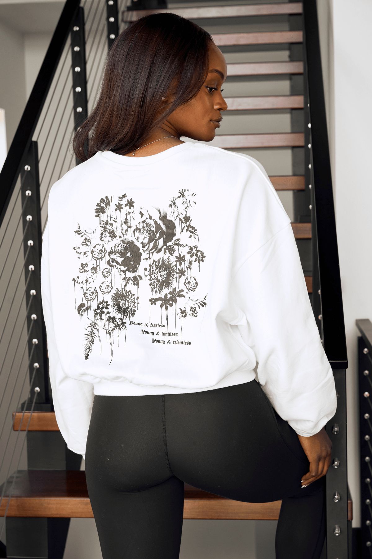 W513 - Willow Crewneck sold by YoungLA product image thumbnail 2