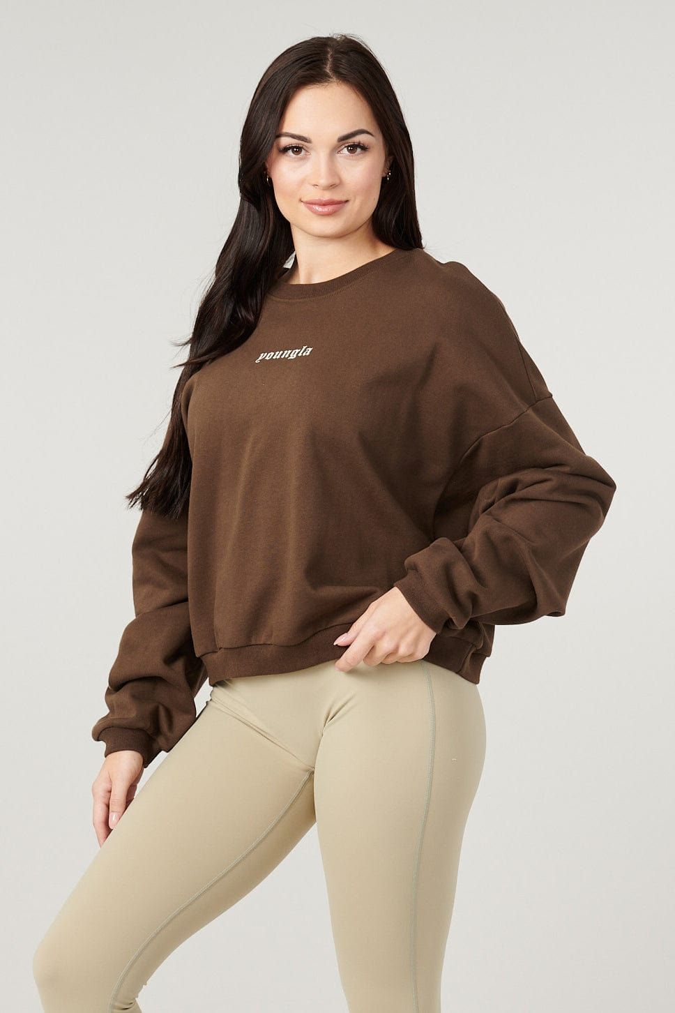 W513 - Willow Crewneck sold by YoungLA product image thumbnail 4