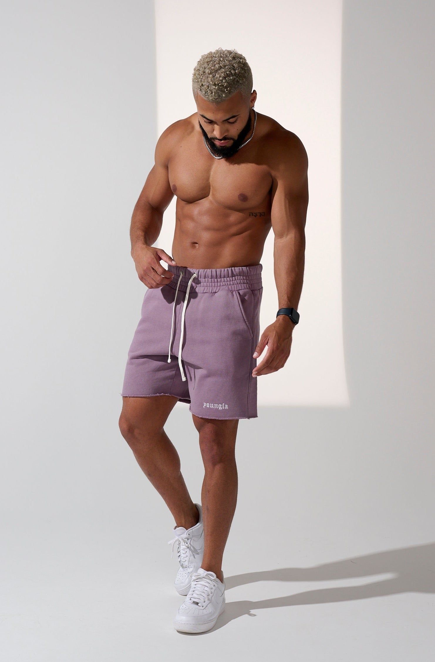 110 San Diego Terry Shorts sold by YoungLA product image thumbnail 4