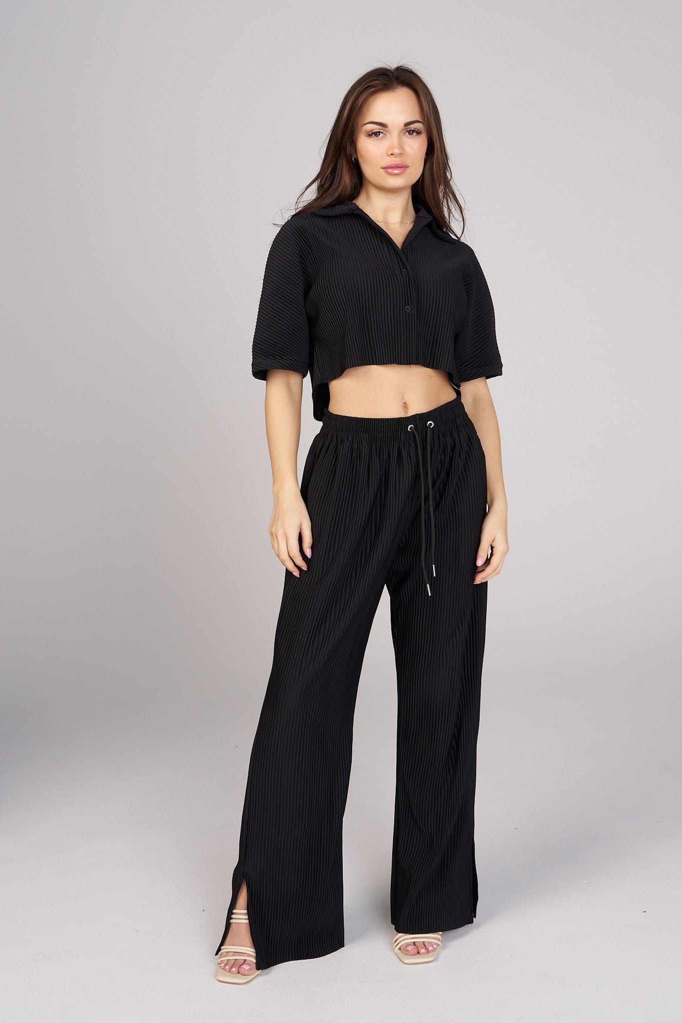 W244 Aria Pleated Pants sold by YoungLA product image thumbnail 2