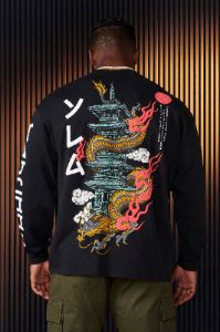 00s fuga long sleeve japanese label tシャツ 00s fuga long sleeve japanese label tシャツ