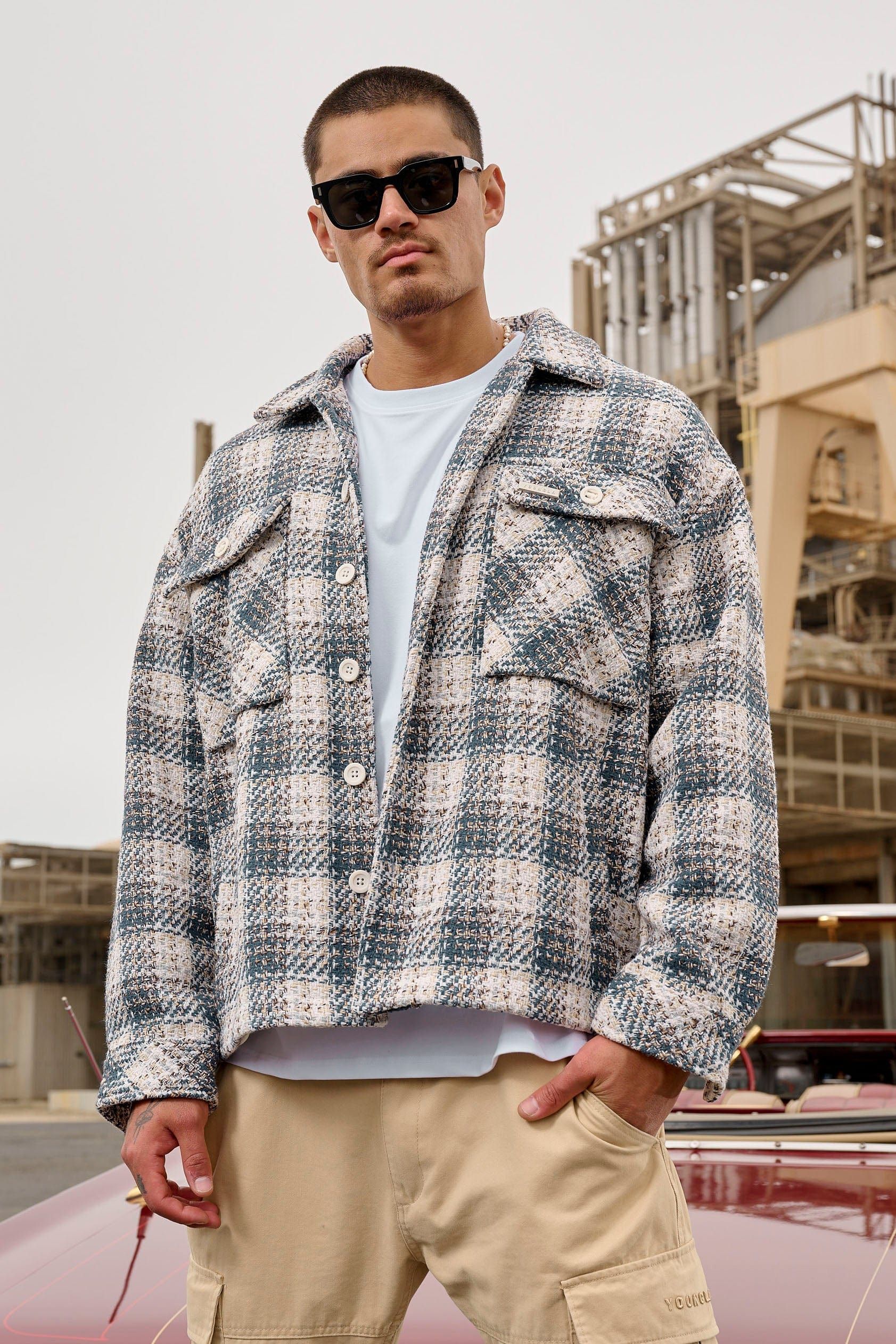 Phlannel フランネル over sized short coat Oversize Flannel Coat - Black – FUSE LOS ANGELES – ALL WE