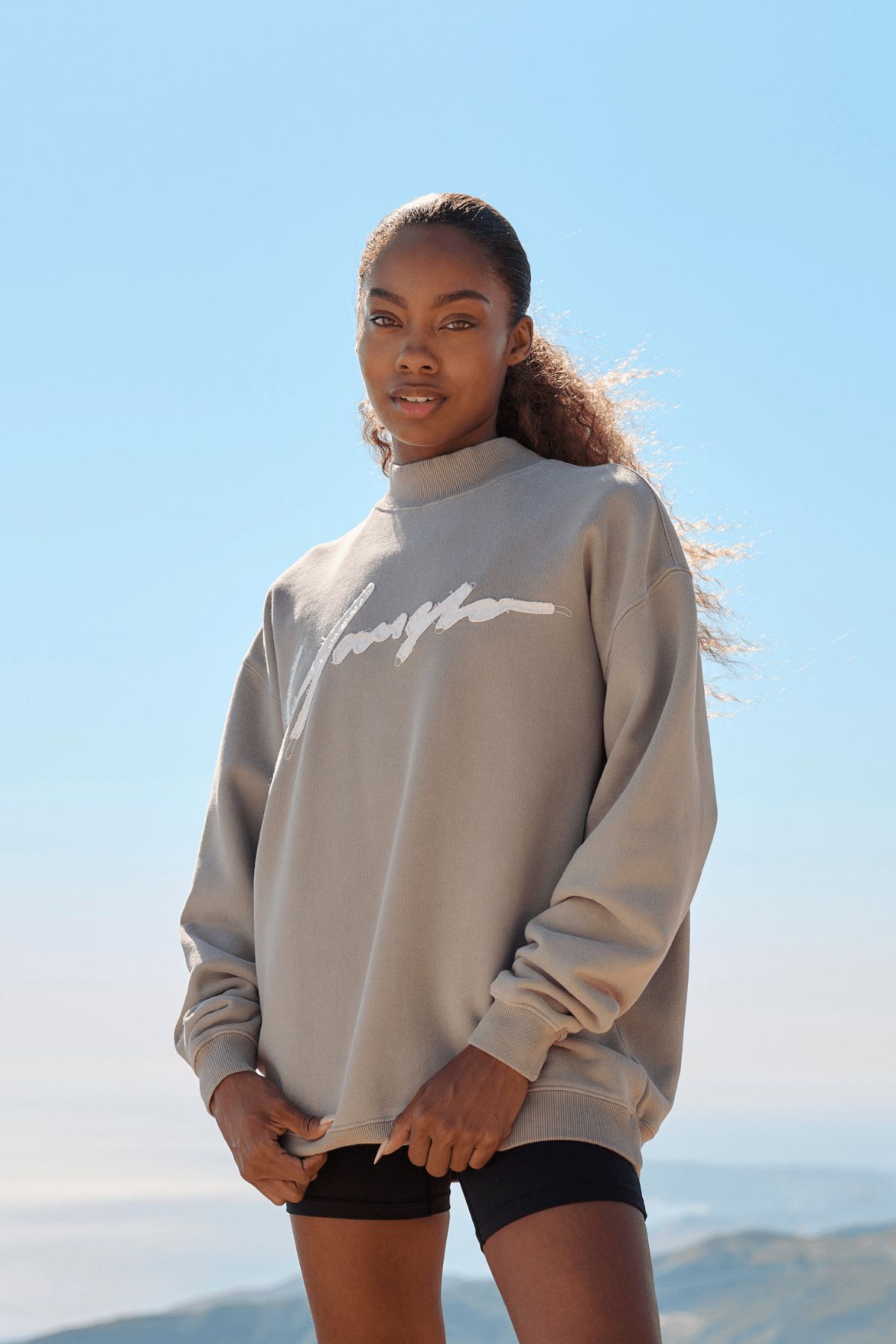 W521 - Urban Crewneck sold by YoungLA product image thumbnail 5