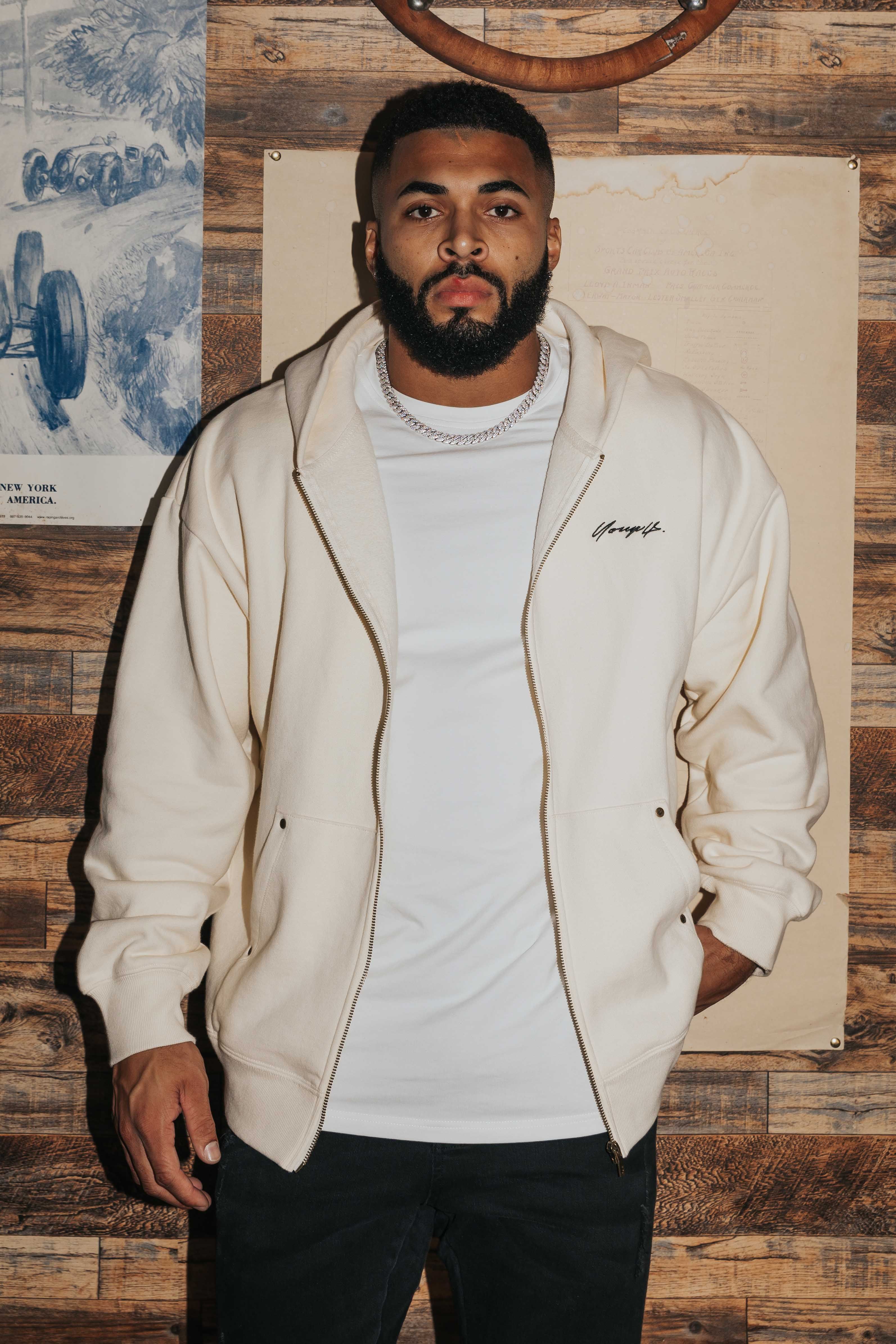 546 Rivet Zipup Hoodies sold by YoungLA product image thumbnail 3