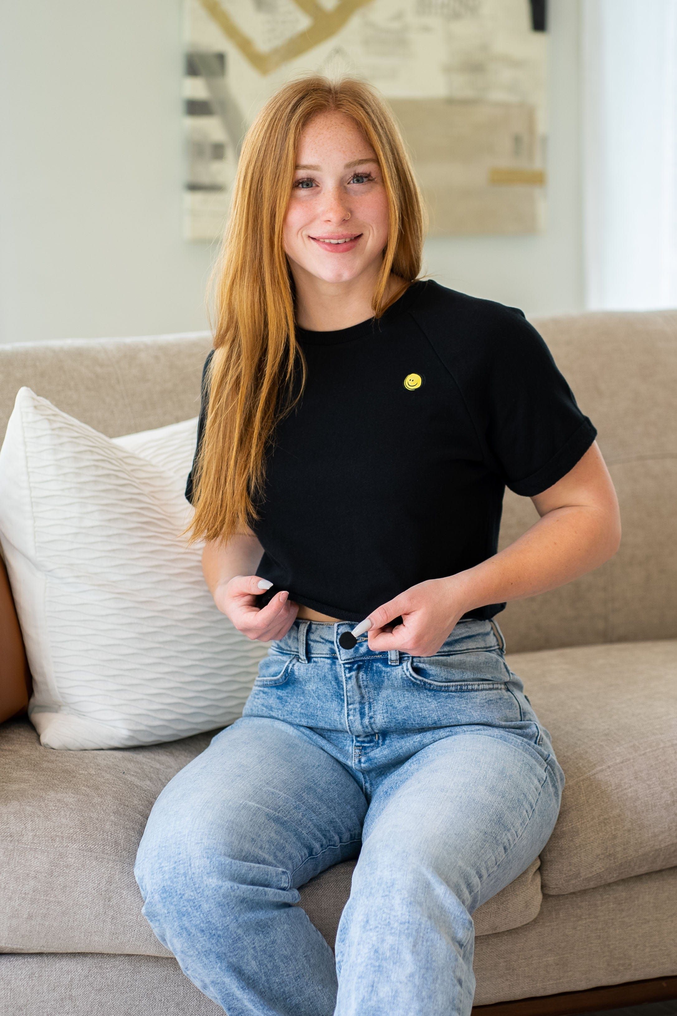 W411 Raglan Cropped Tee sold by YoungLA product image thumbnail 11