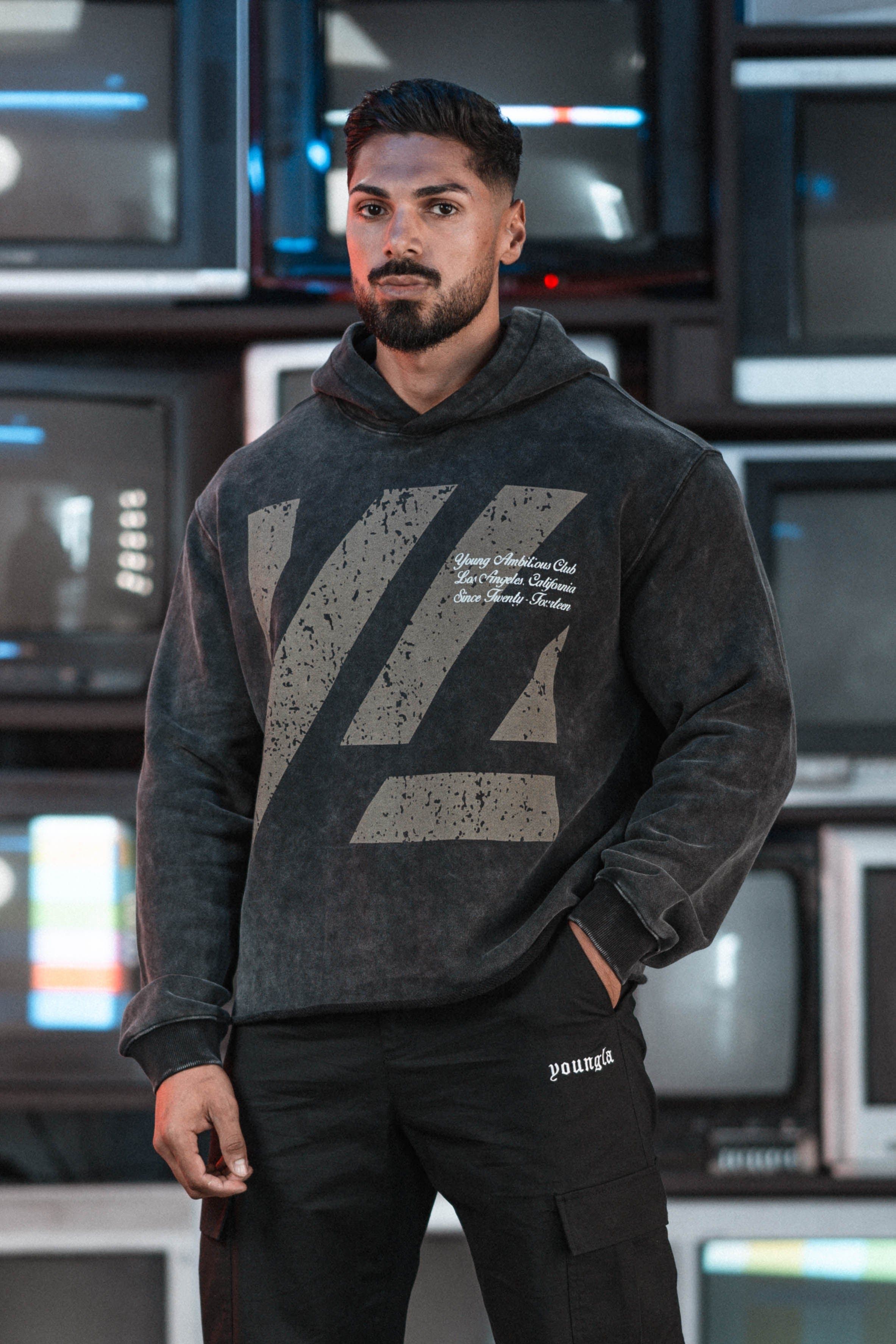 568 - Icon Washed Hoodies sold by YoungLA product image thumbnail 2