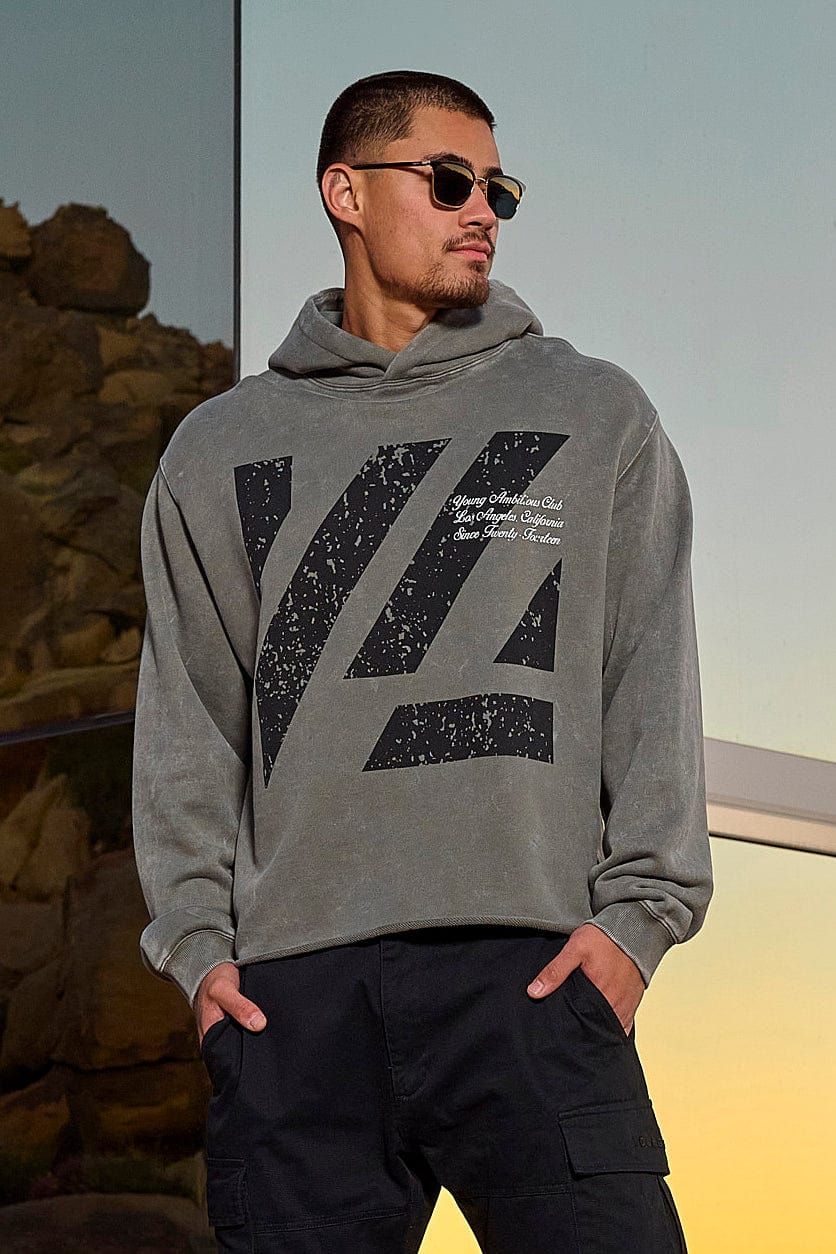 568 - Icon Washed Hoodies sold by YoungLA product image thumbnail 3
