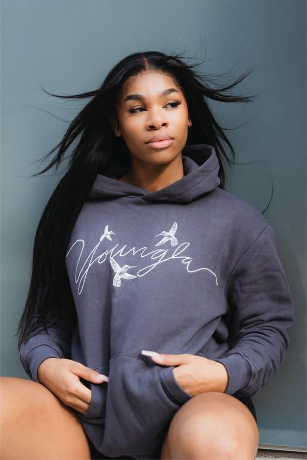 W509 Hummingbird Oversized Hoodie sold by YoungLA product image thumbnail 12