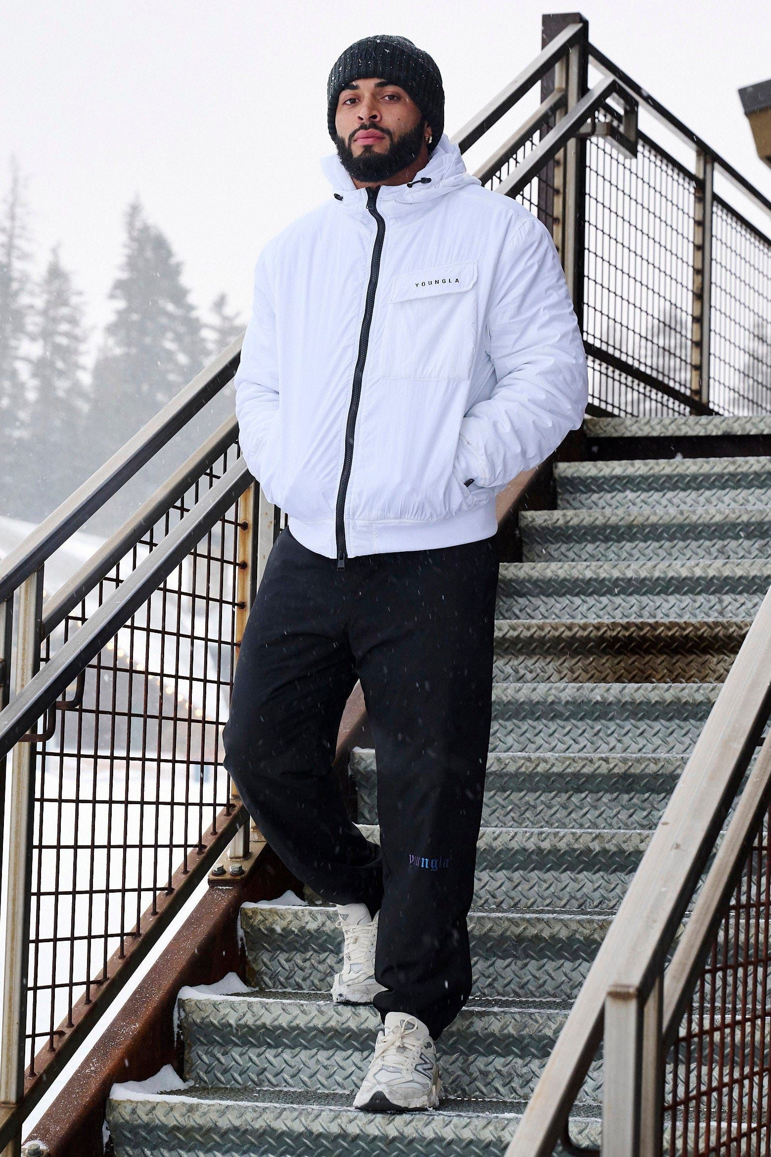 525 - Rain Day Jacket sold by YoungLA product image thumbnail 3