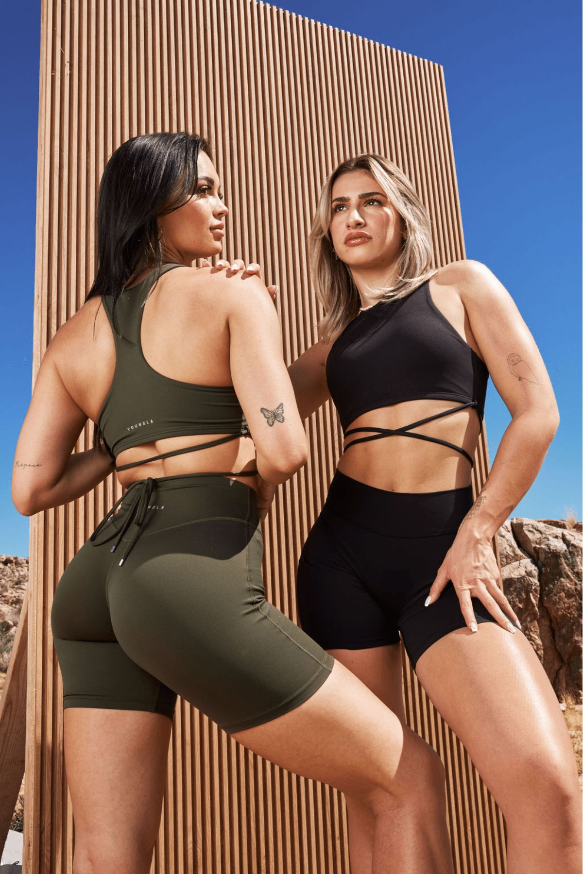 W334 - Urban Wrap Bra sold by YoungLA product image thumbnail 3