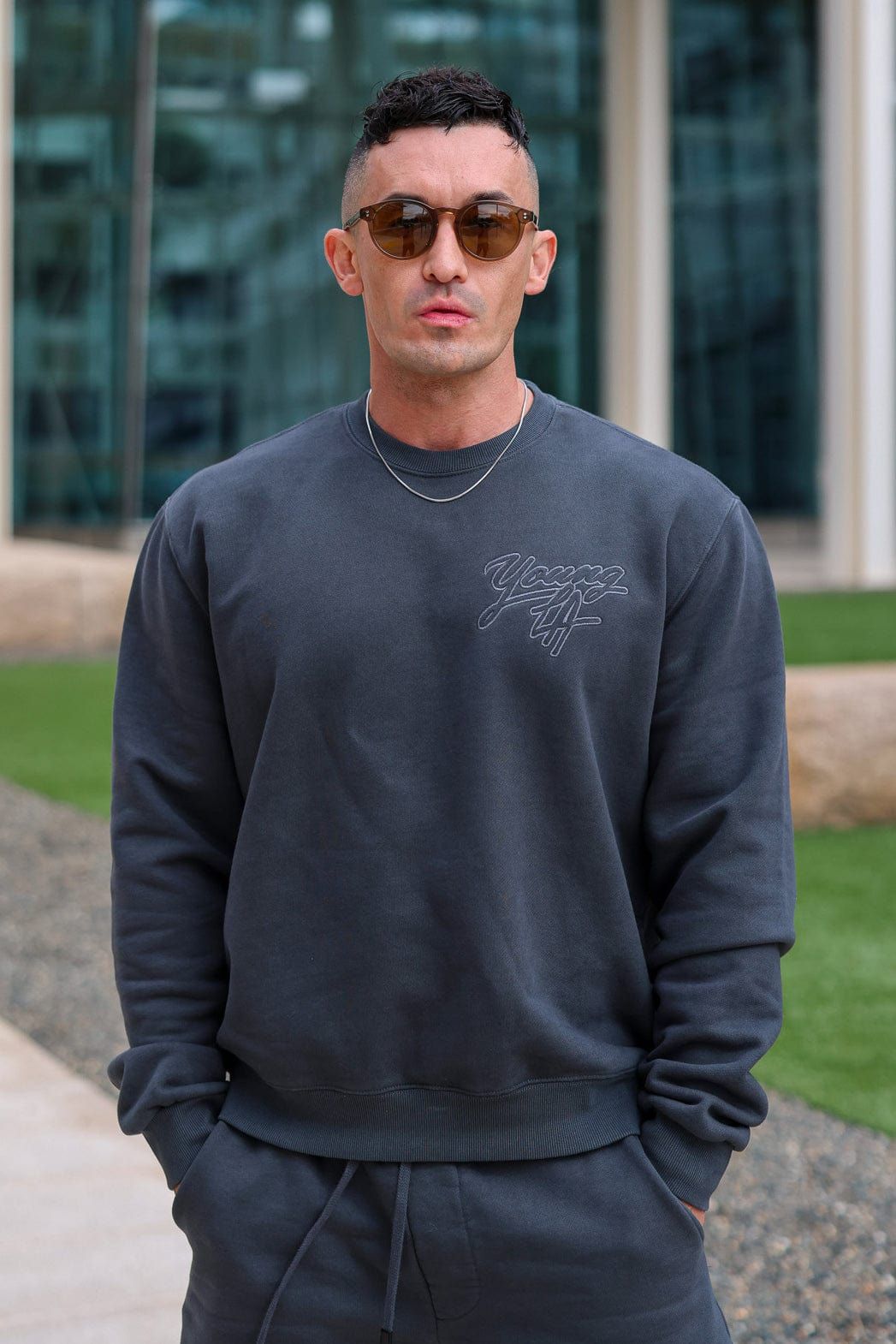 5092 - Effortless Sets - Crewnecks sold by YoungLA product image thumbnail 5