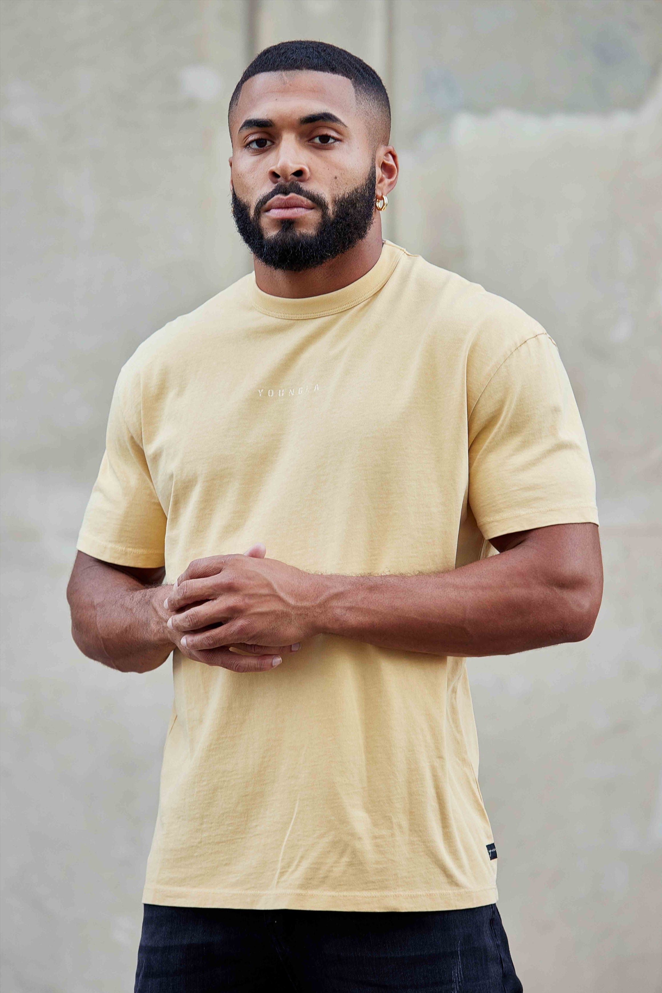 472 - Mellow Logo Tees sold by YoungLA product image thumbnail 3