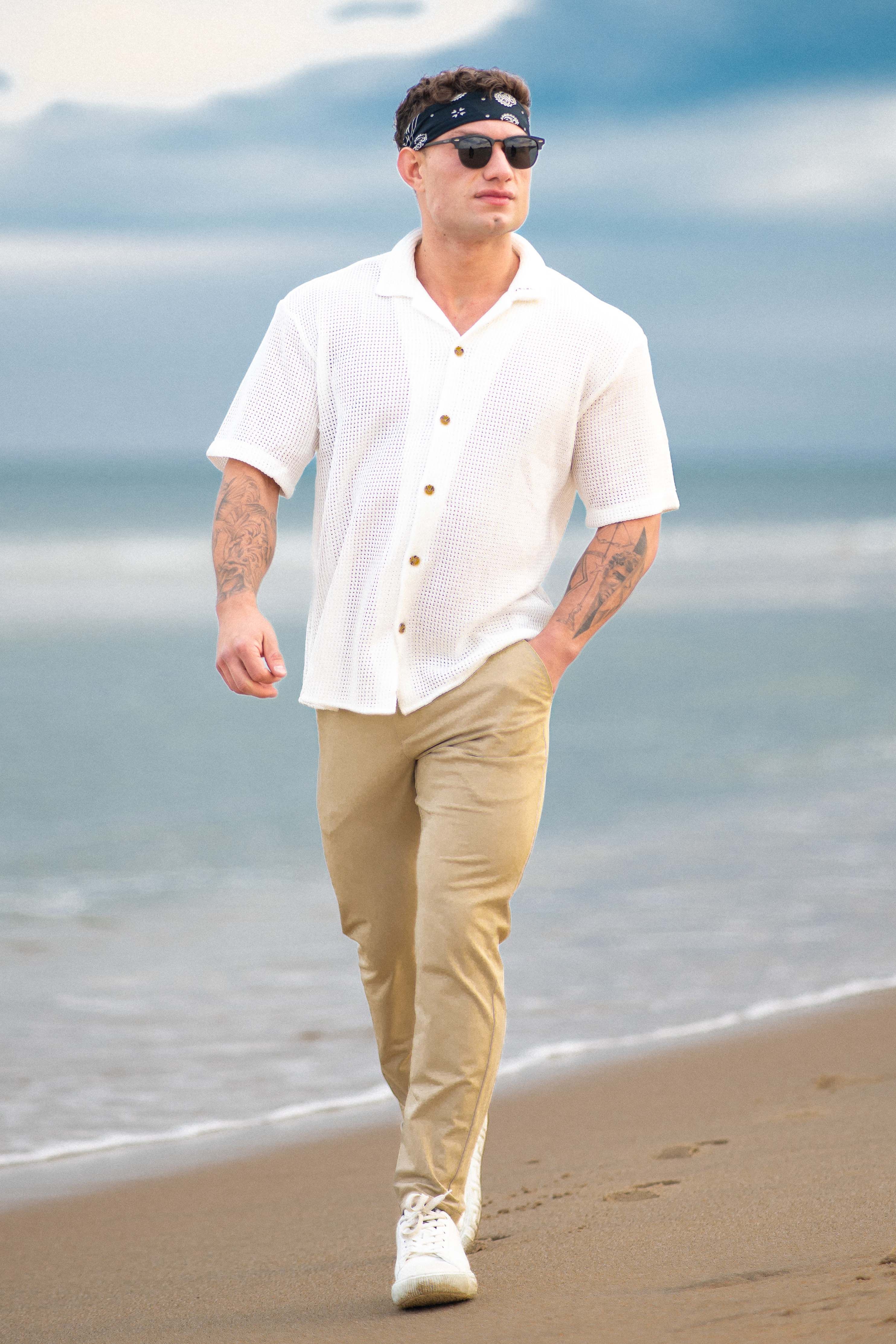 4036 - Crochet Shirts sold by YoungLA product image thumbnail 5