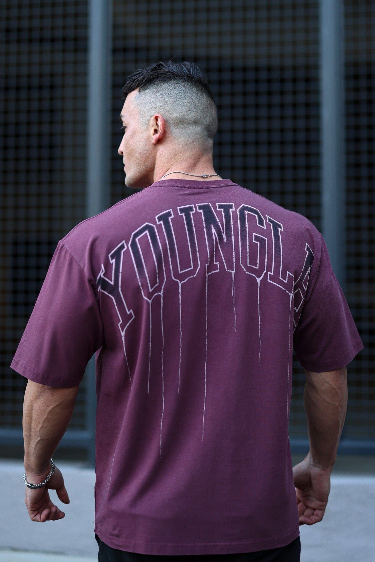 W428 - Drip Oversized Tee sold by YoungLA product image thumbnail 2