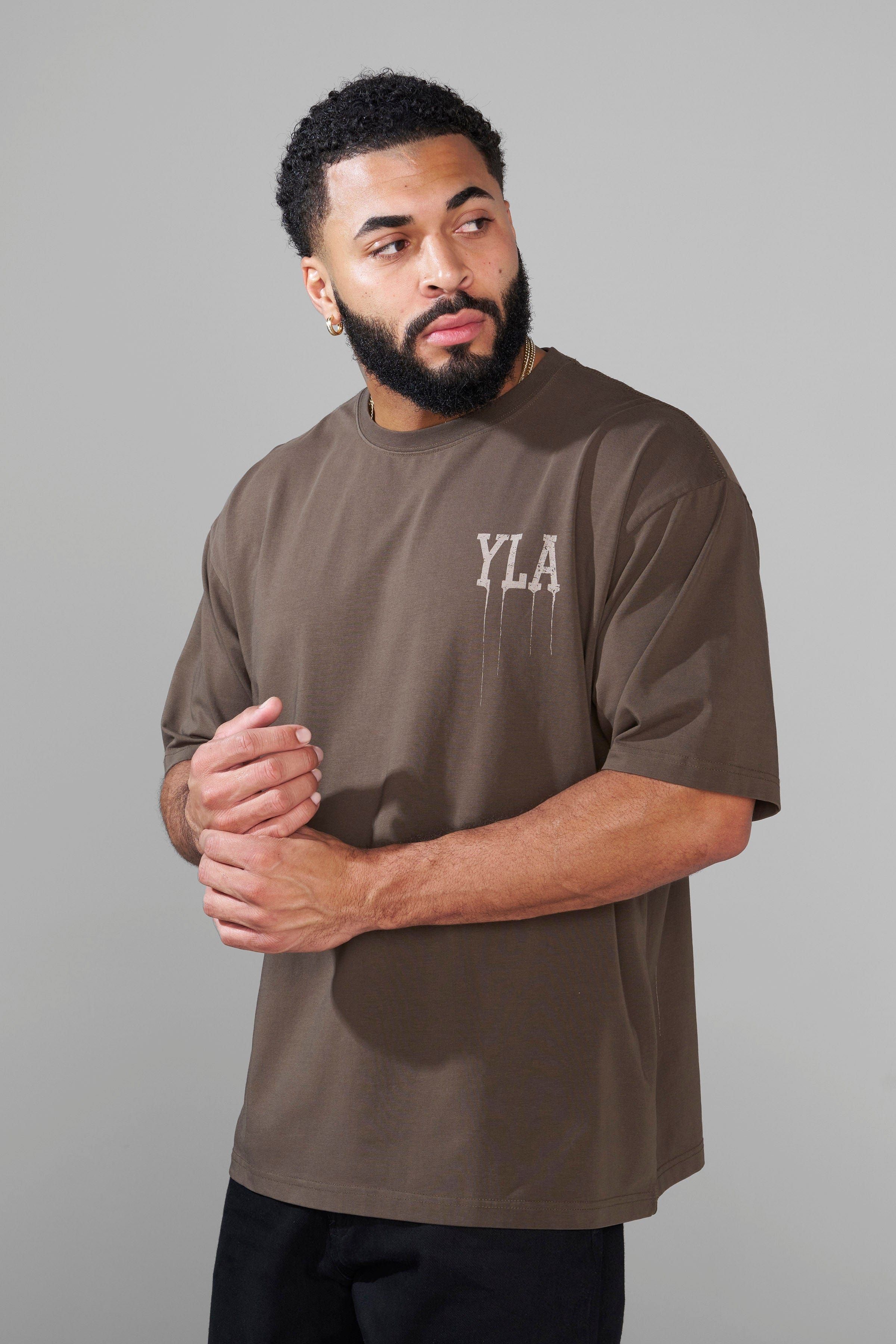 W428 - Drip Oversized Tee sold by YoungLA product image thumbnail 3