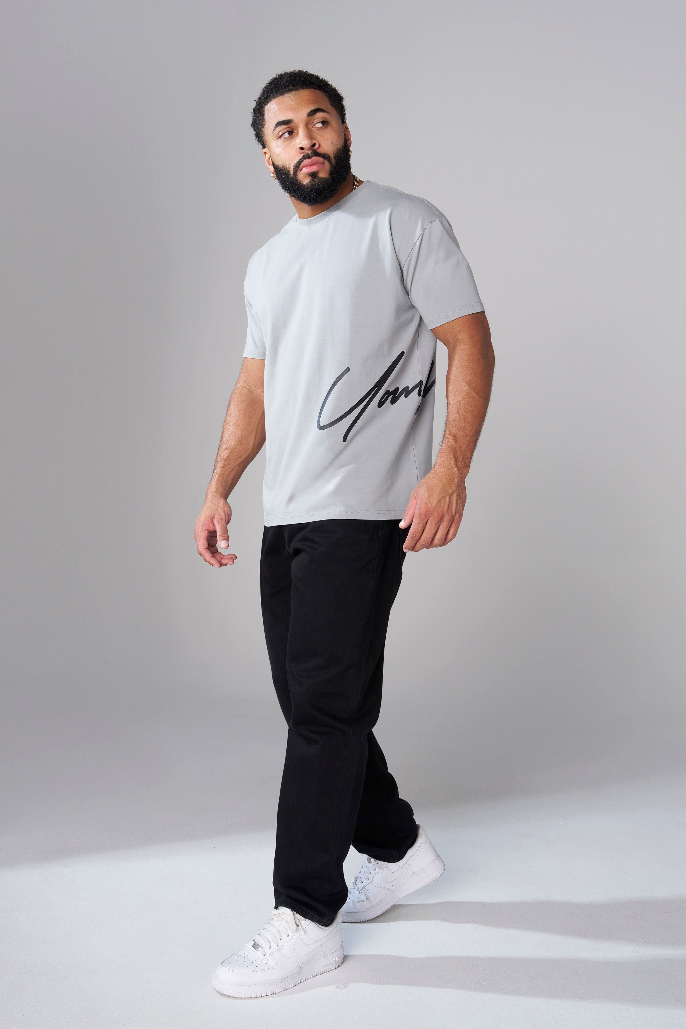 462 - Side Signature Tees sold by YoungLA product image thumbnail 4