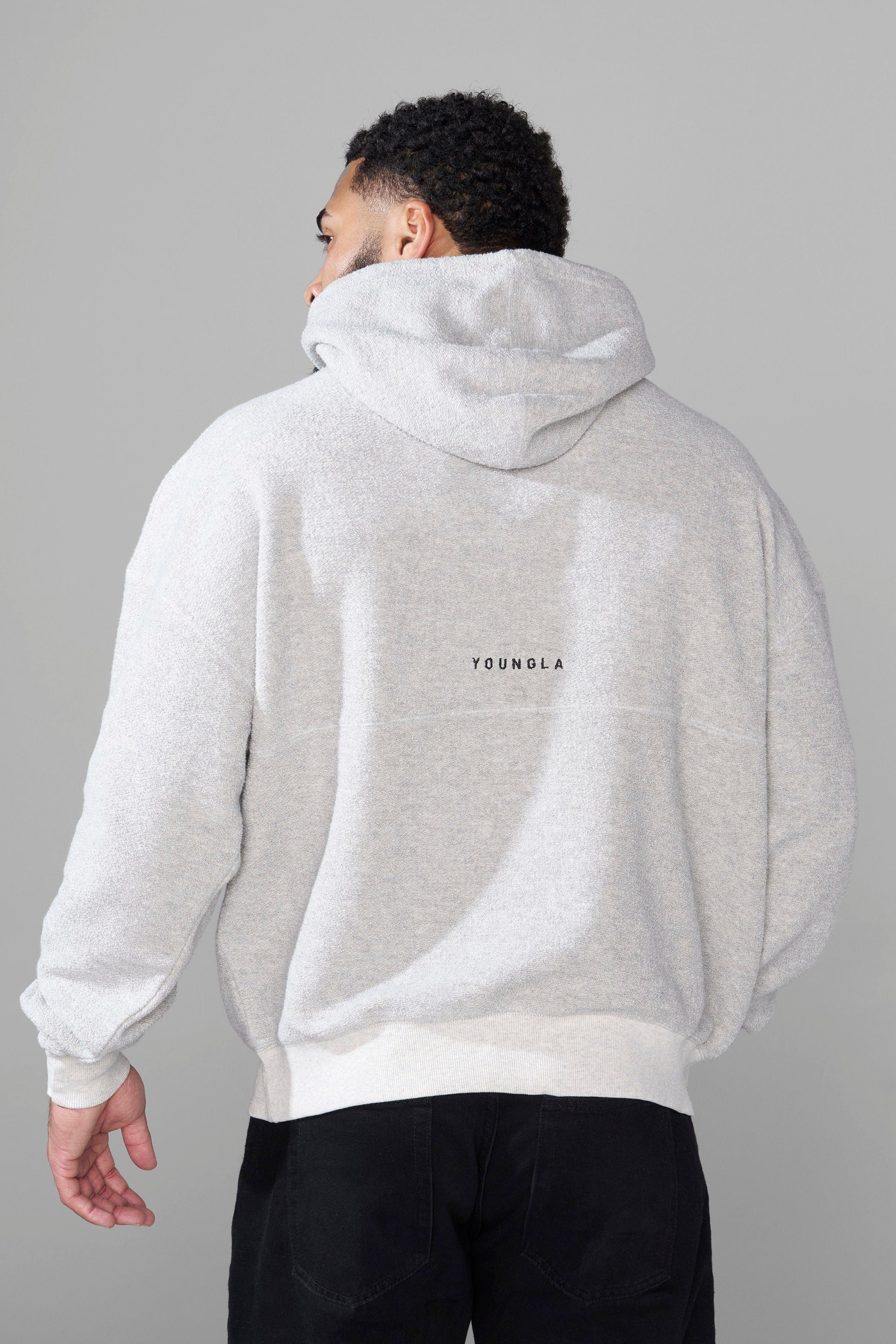 524 - Reverse Terry Hoodies sold by YoungLA product image thumbnail 5