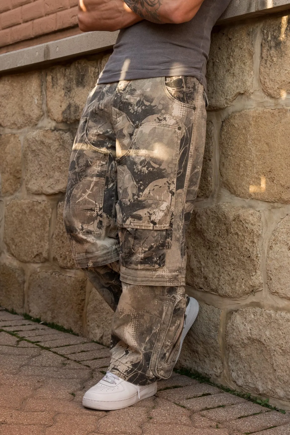 6006 - Cargo Rave Pants sold by YoungLA product image thumbnail 5