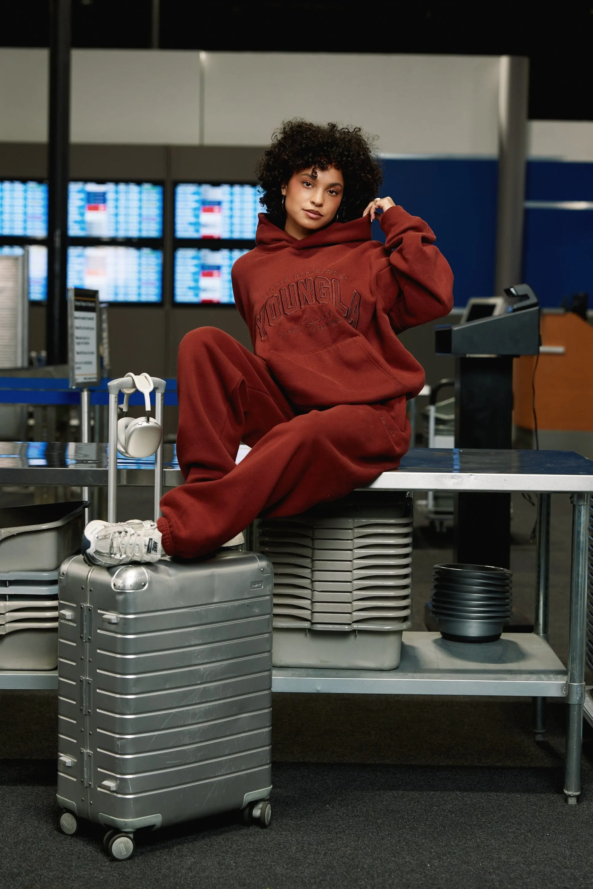 W2226 - Layover Cuff Joggers sold by YoungLA product image thumbnail 2